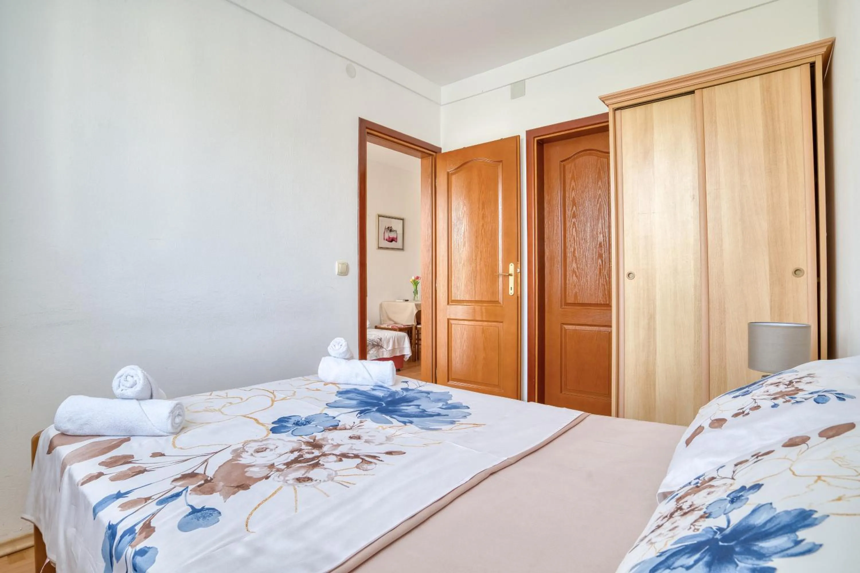 Bedroom, Bed in Apartments Elena