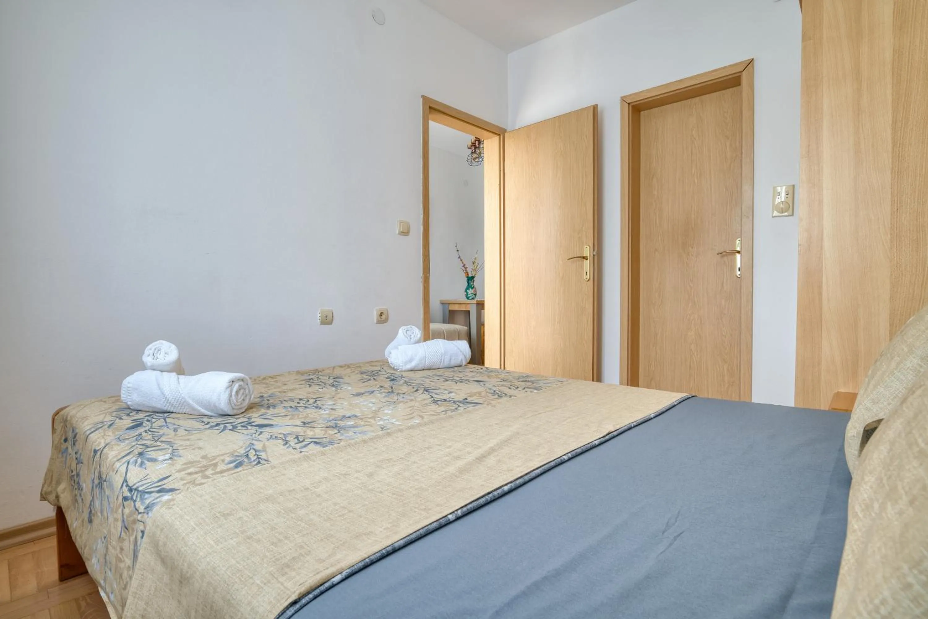 Bedroom, Bed in Apartments Elena