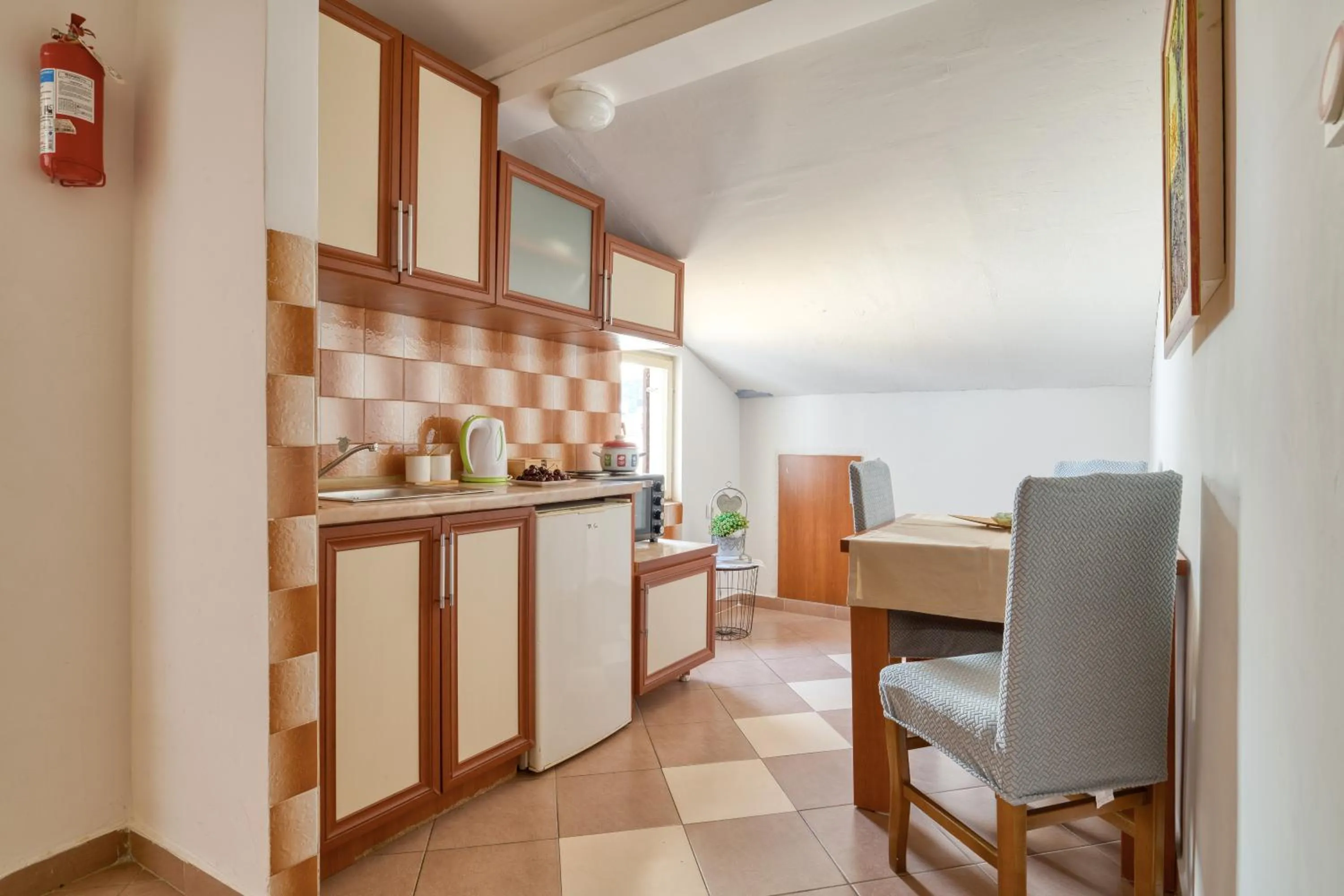 kitchen in Apartments Elena