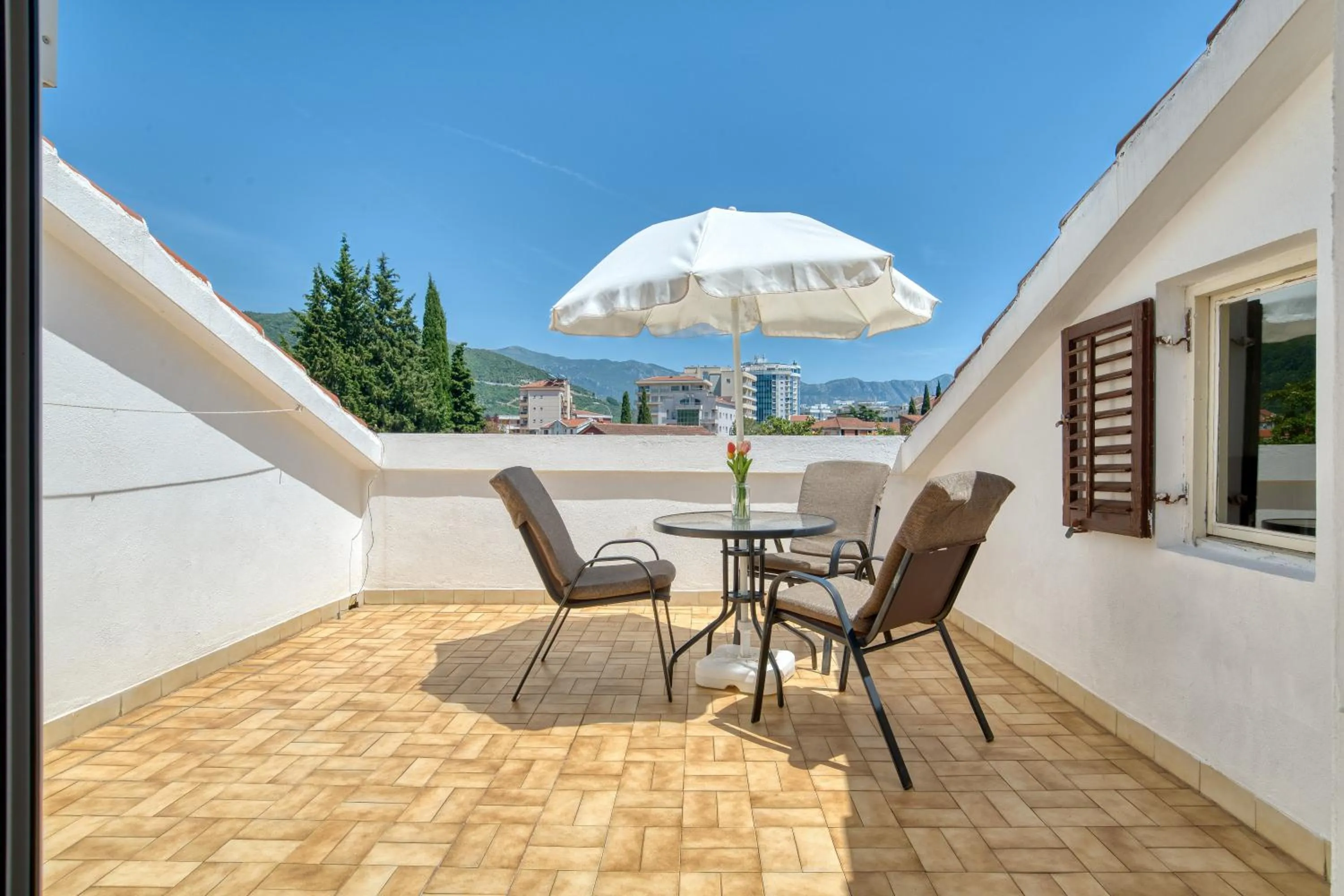 Balcony/Terrace in Apartments Elena