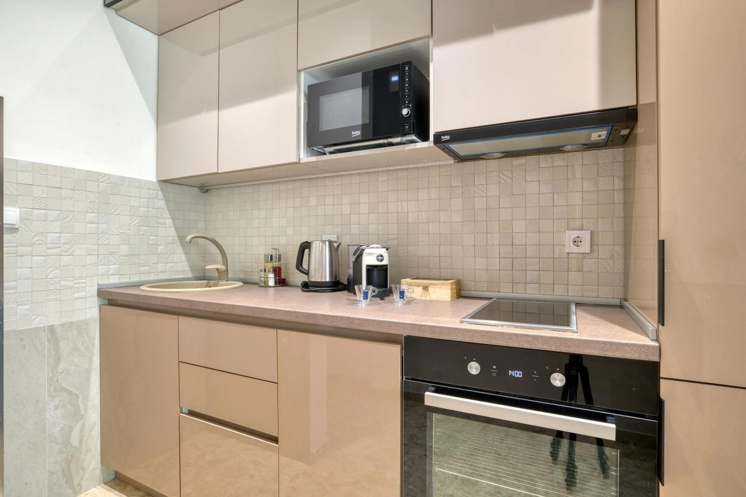 Coffee/tea facilities in Apartments Elena