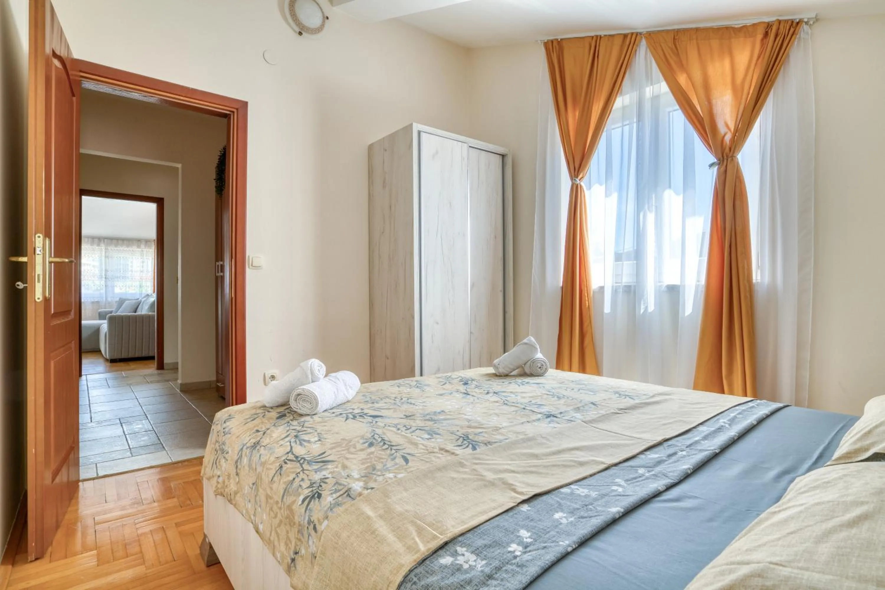 Bed in Apartments Elena