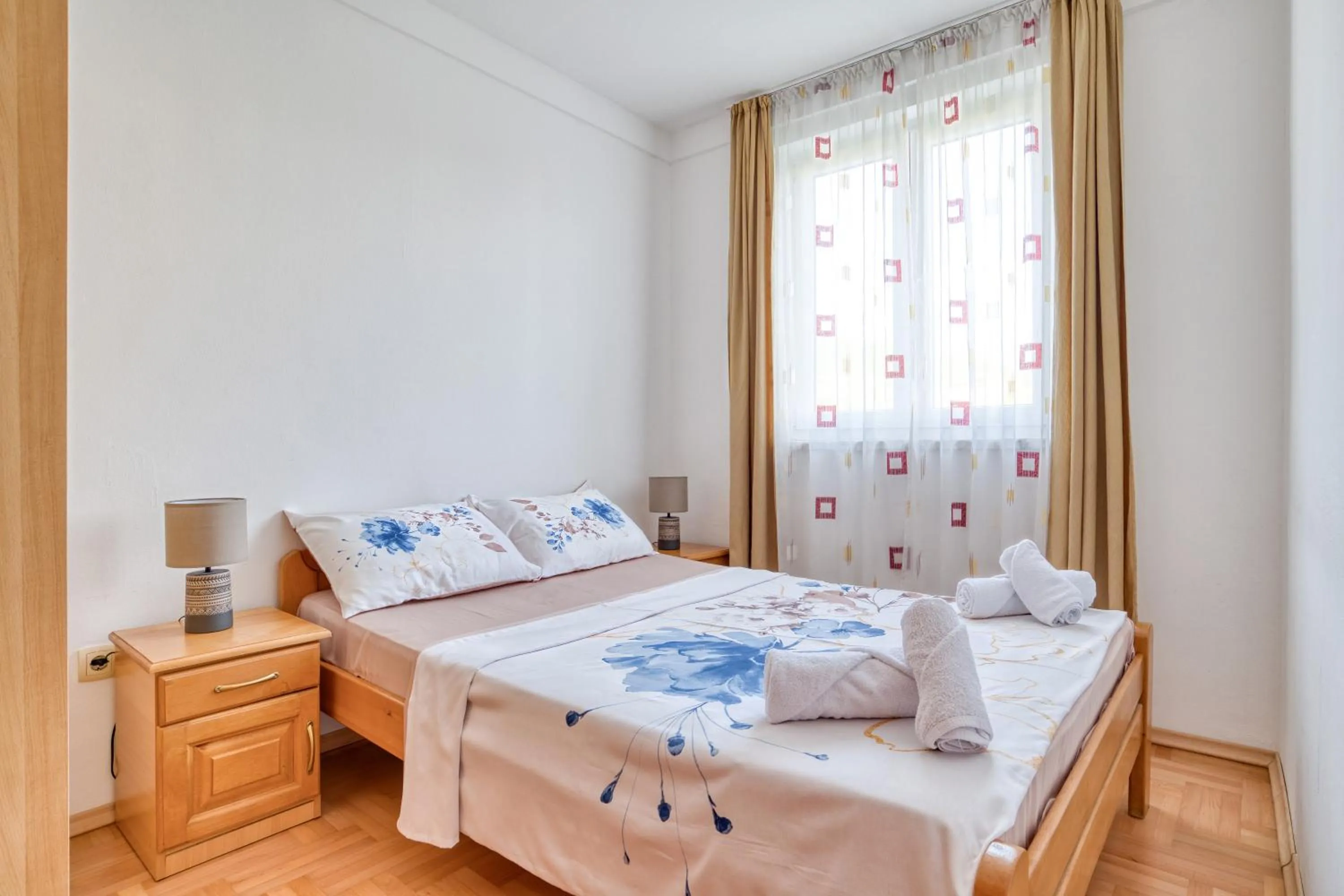 Bed in Apartments Elena