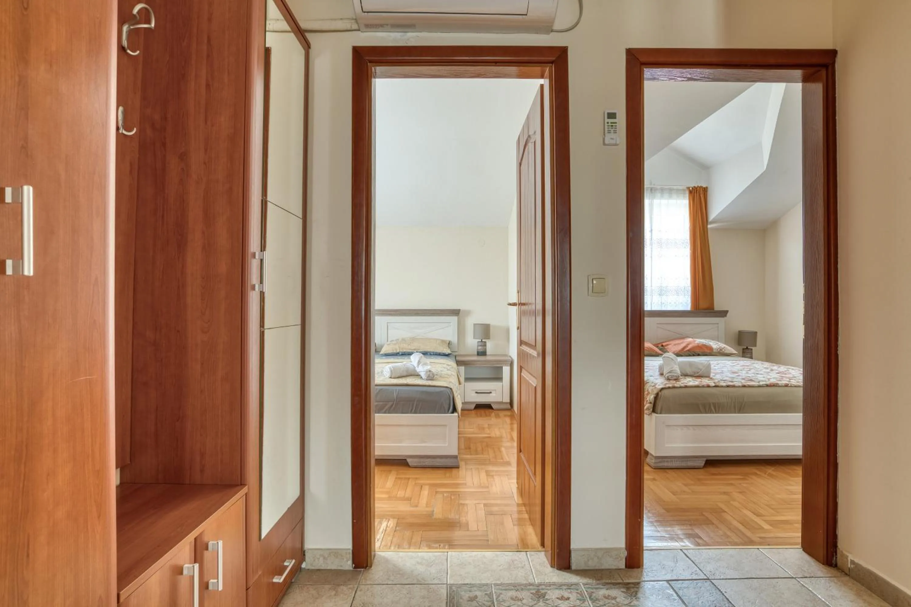 Bed in Apartments Elena