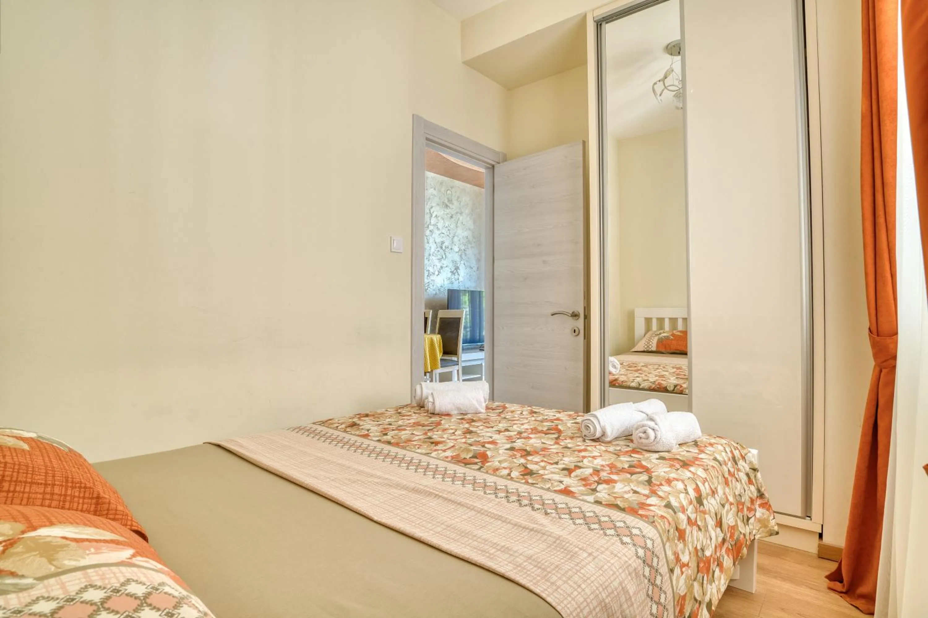 Bedroom, Bed in Apartments Elena