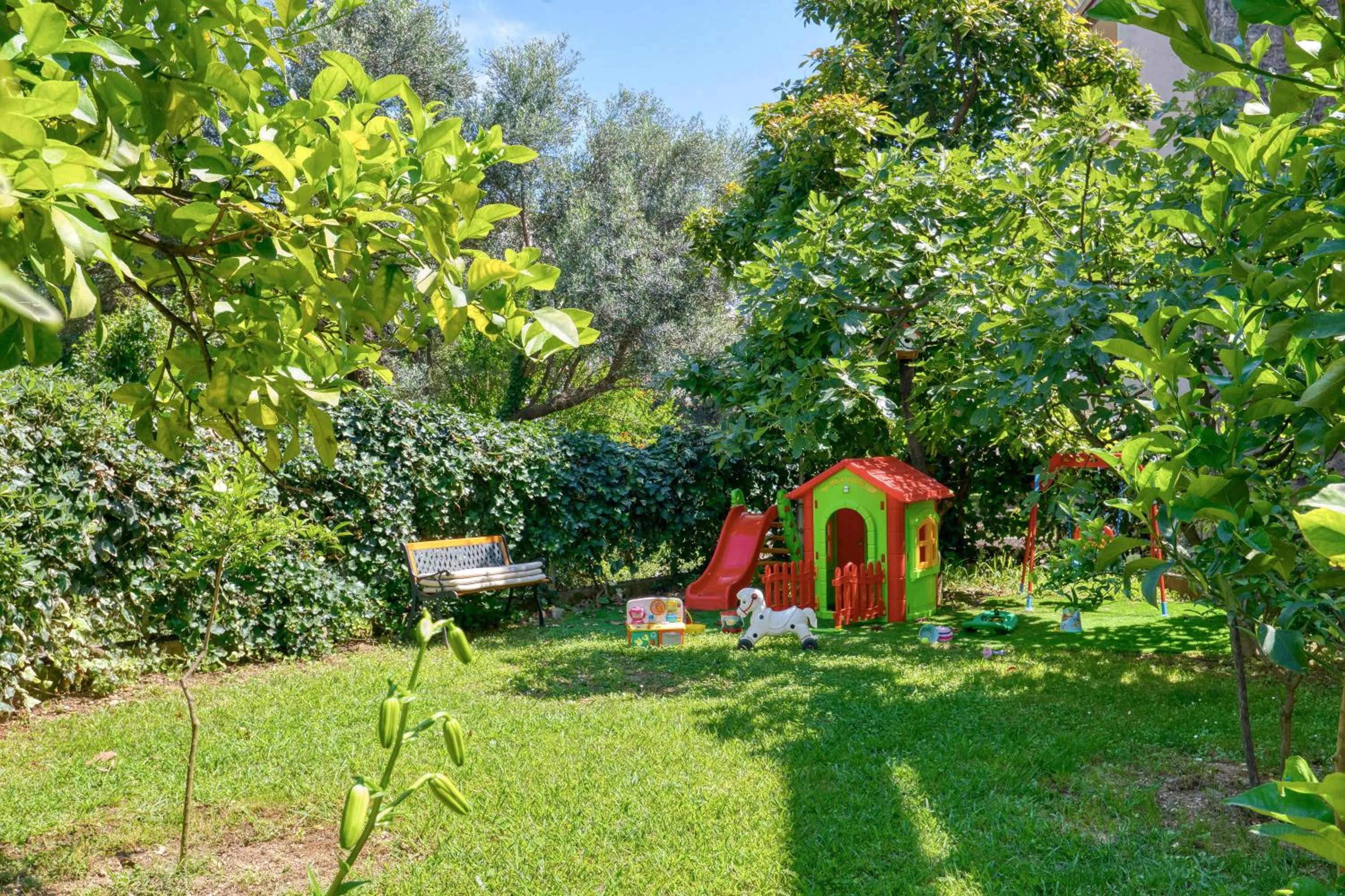 Children play ground in Apartments Elena