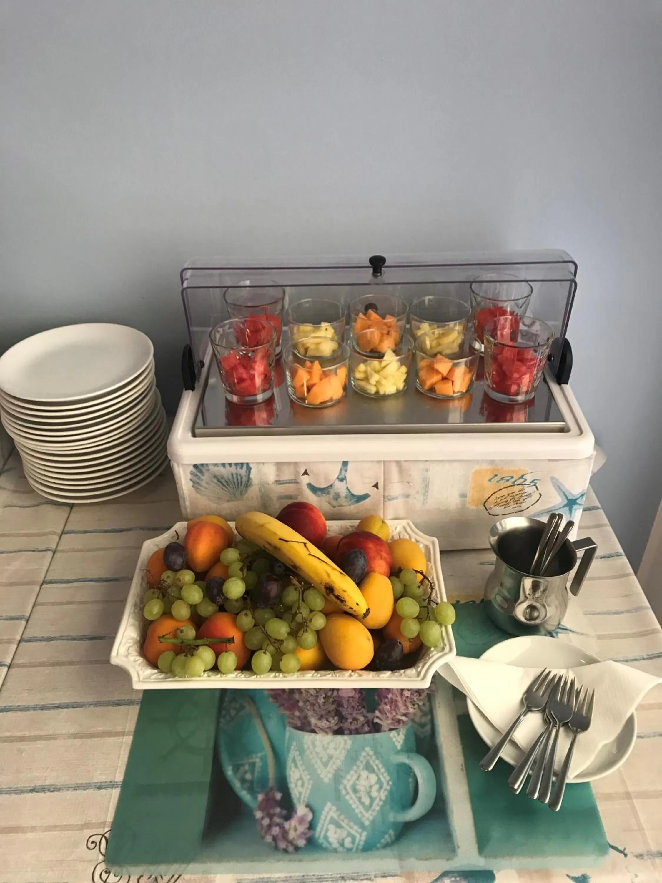 Buffet breakfast in Hotel ai Fiori