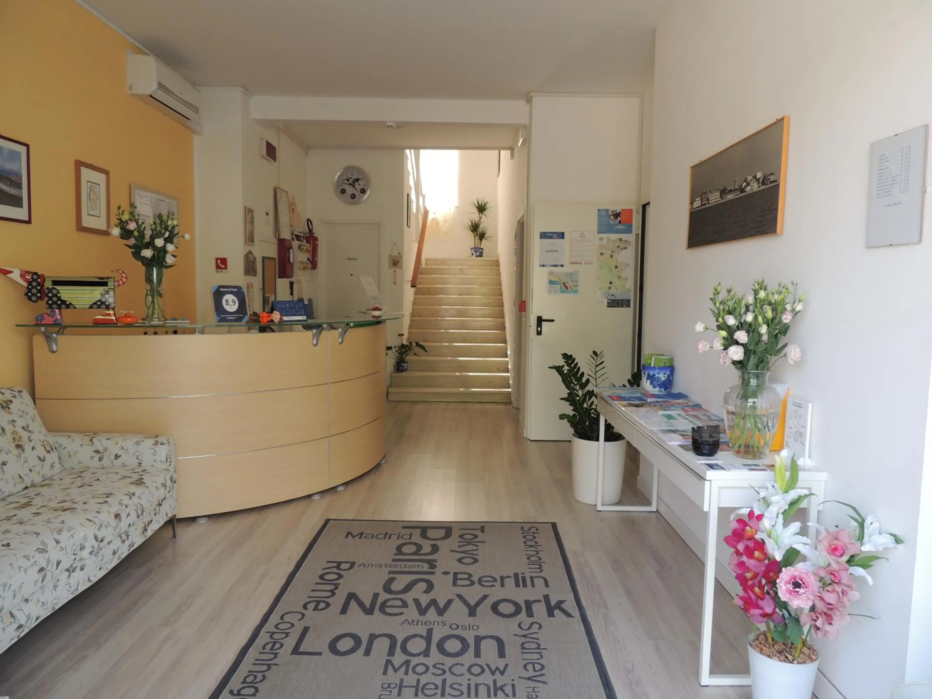 Lobby or reception in Hotel ai Fiori