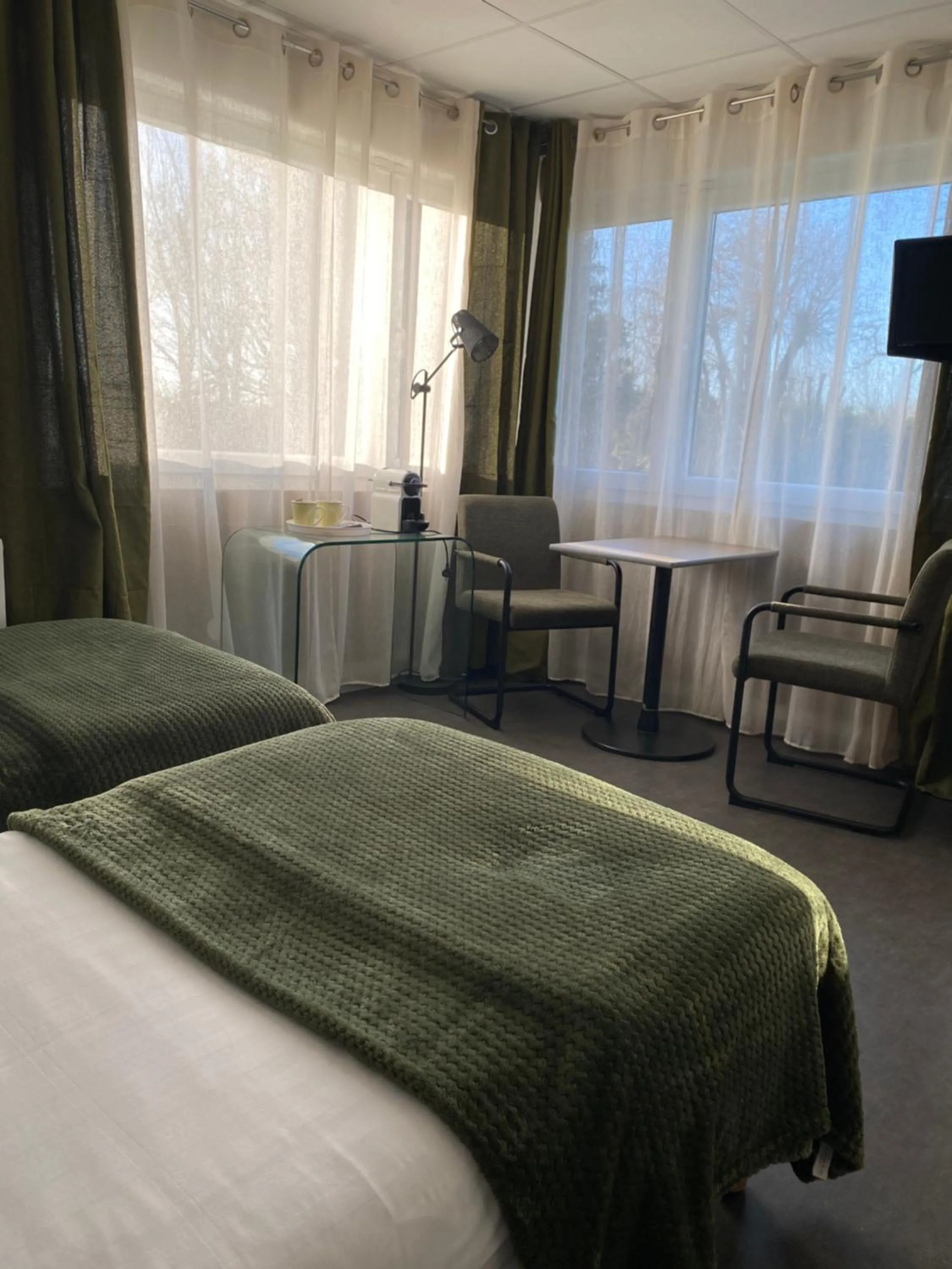 Bed in Résidence Cosyade équipée d'un parking privé gratuit