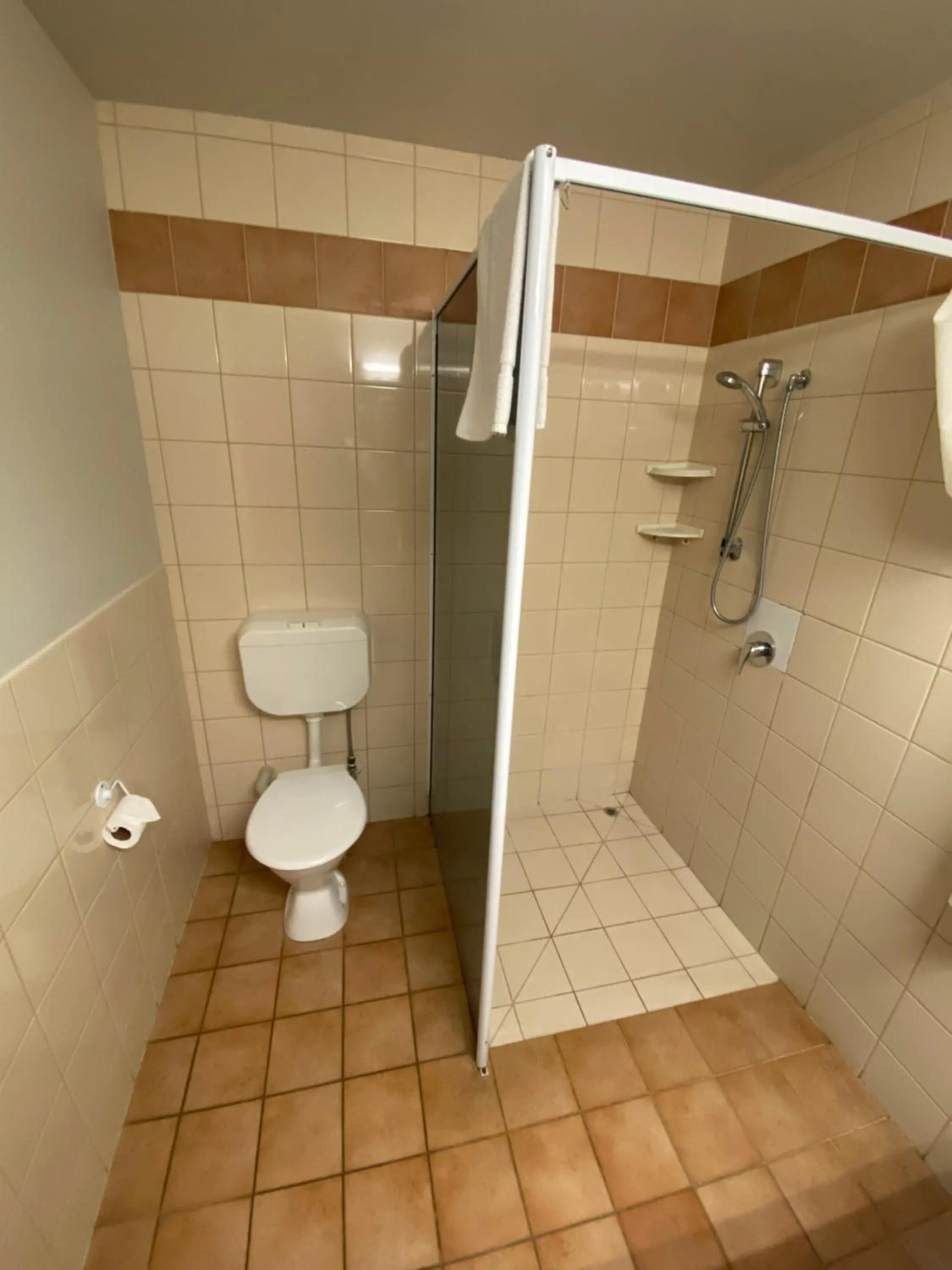 Shower in The Sands Hotel Hokianga