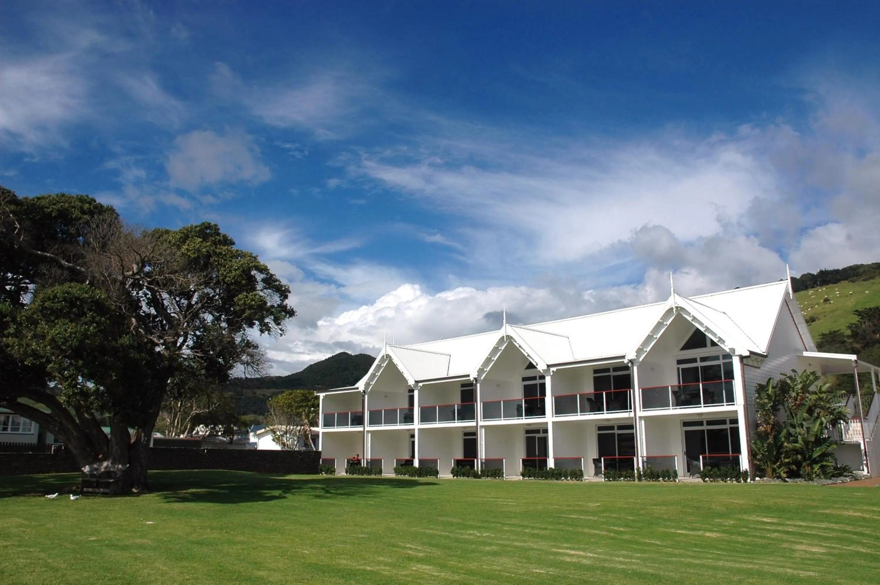 Property building in The Sands Hotel Hokianga