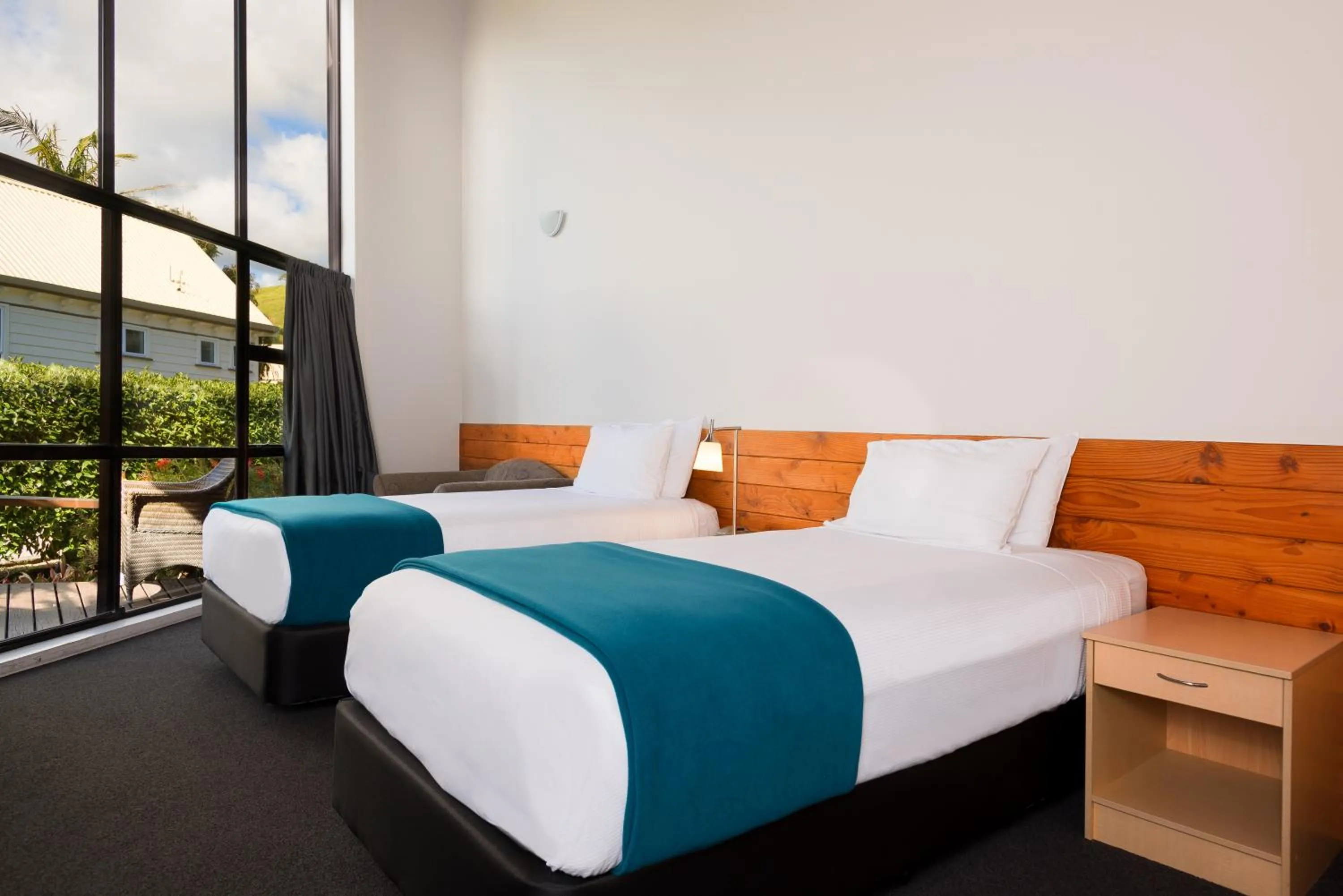 Photo of the whole room, Bed in The Sands Hotel Hokianga