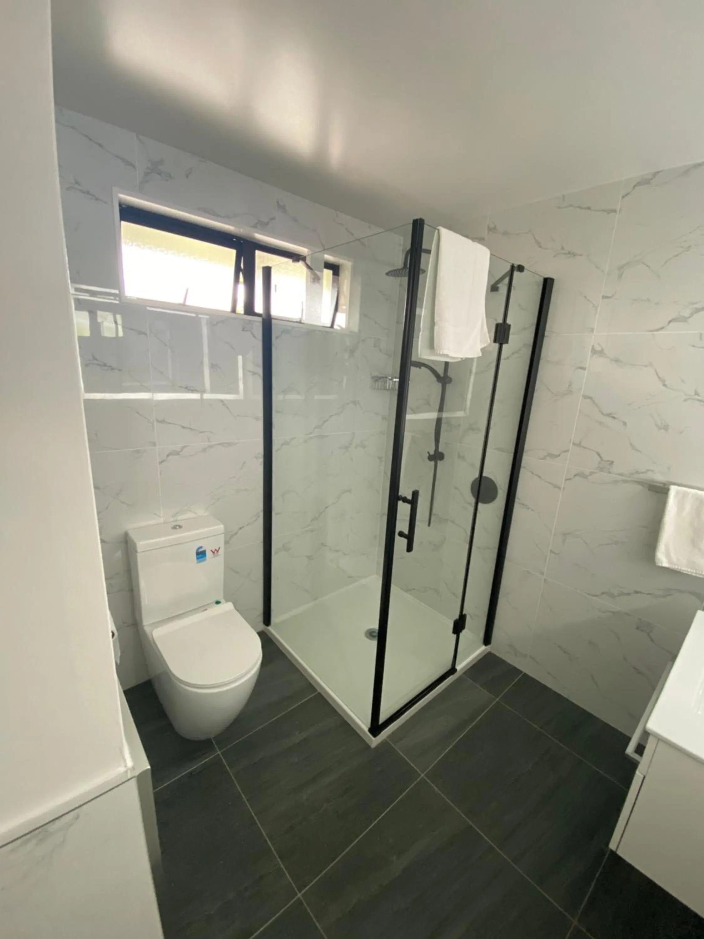 Shower in The Sands Hotel Hokianga