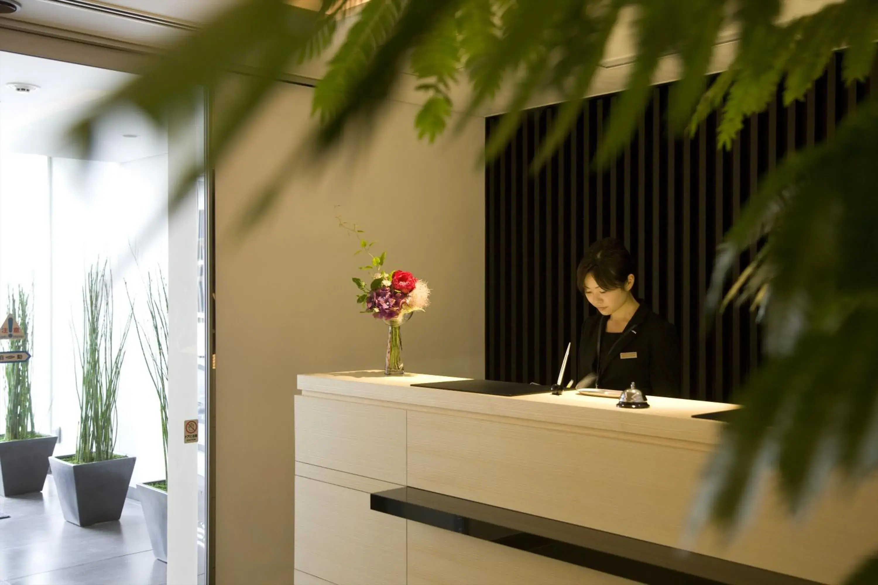 Lobby or reception in B:CONTE Asakusa Lobby or reception in B:CONTE Asakusa