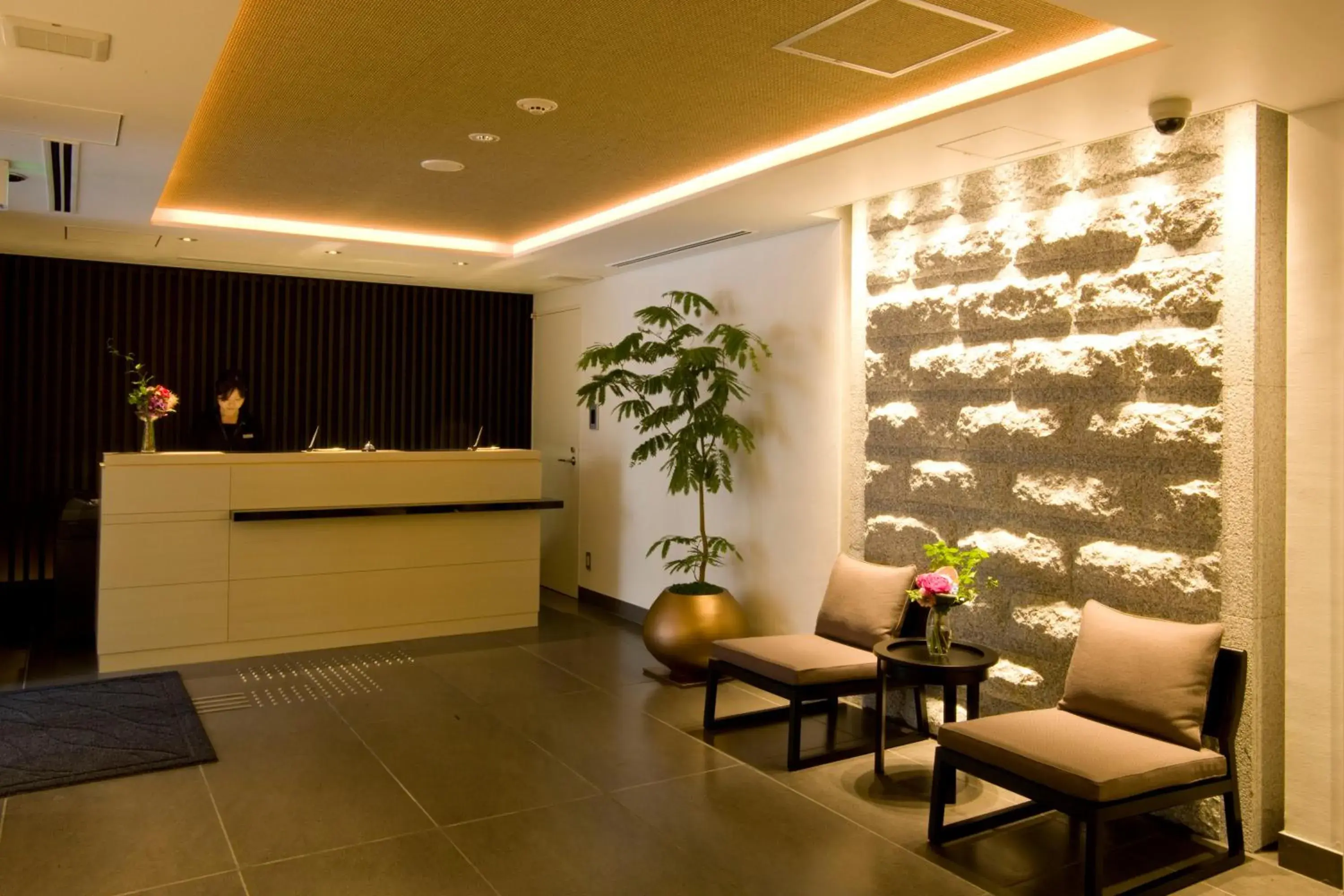 Lobby or reception in B:CONTE Asakusa Lobby or reception in B:CONTE Asakusa