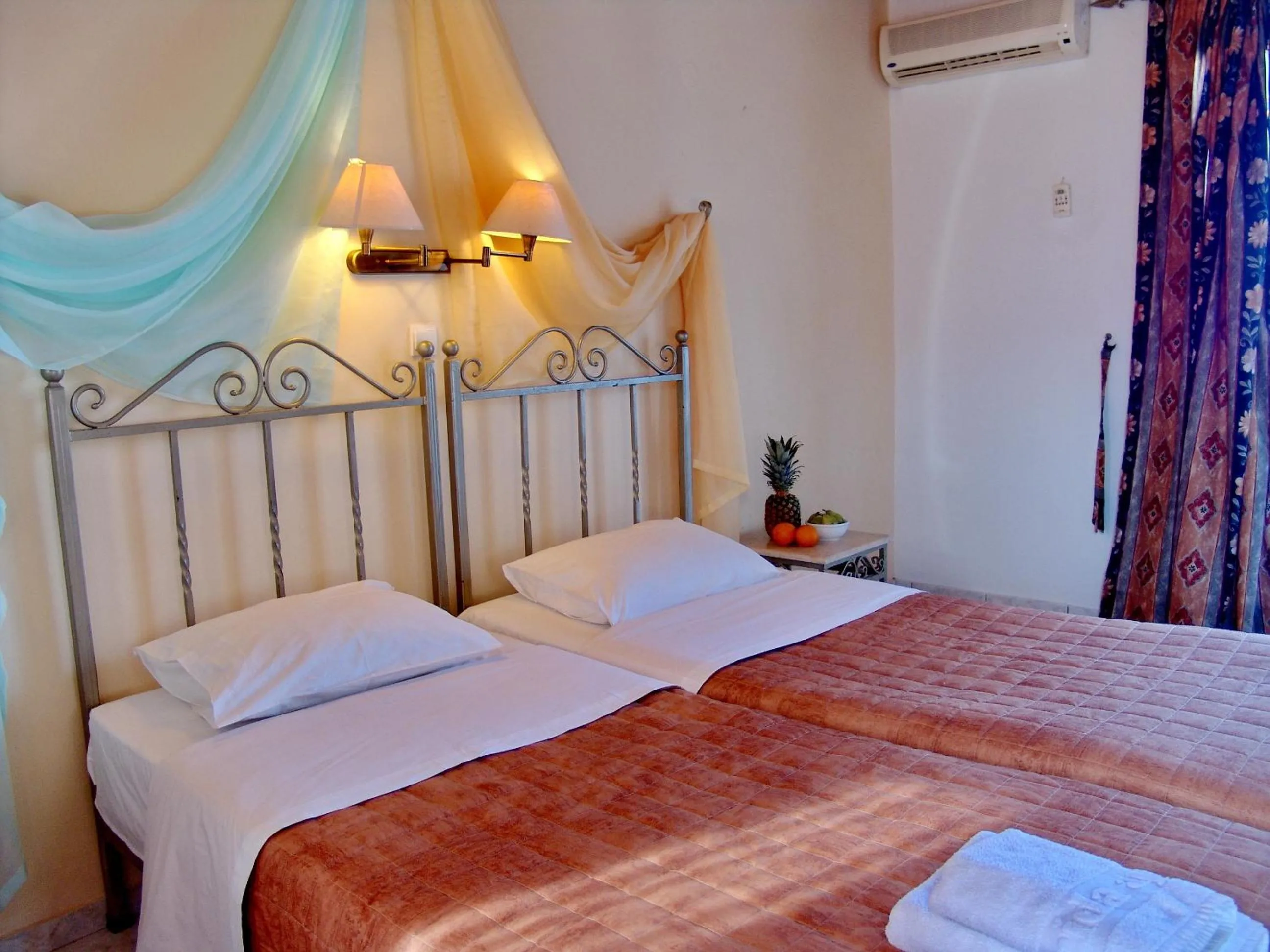 Bedroom, Bed in Irida Aparthotel Malia by Estia