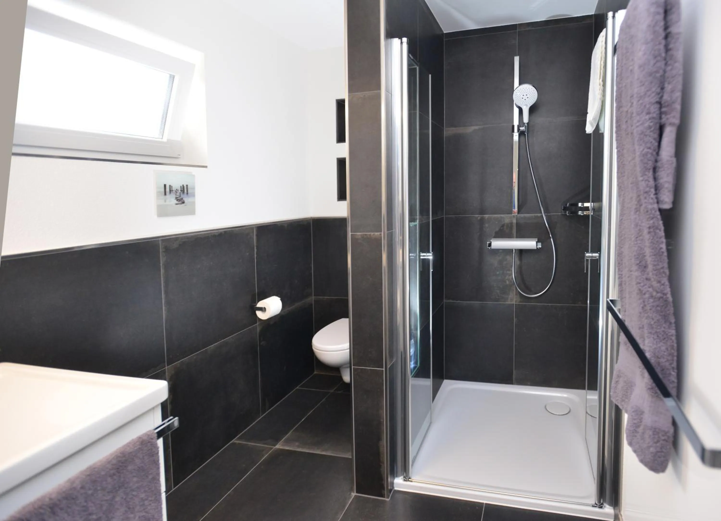 Bathroom in Aparthotel-Stadtallendorf