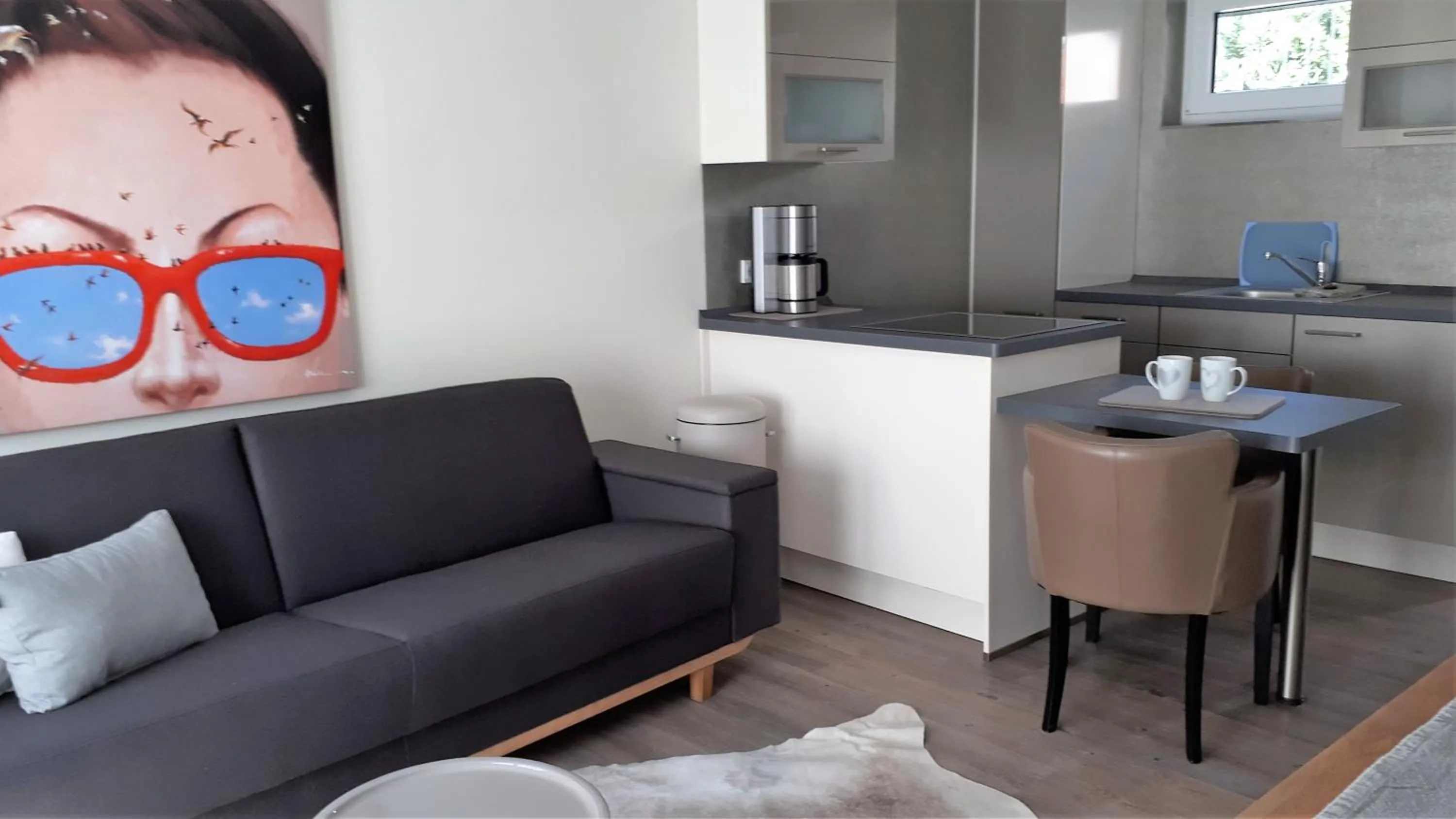 Living room in Aparthotel-Stadtallendorf