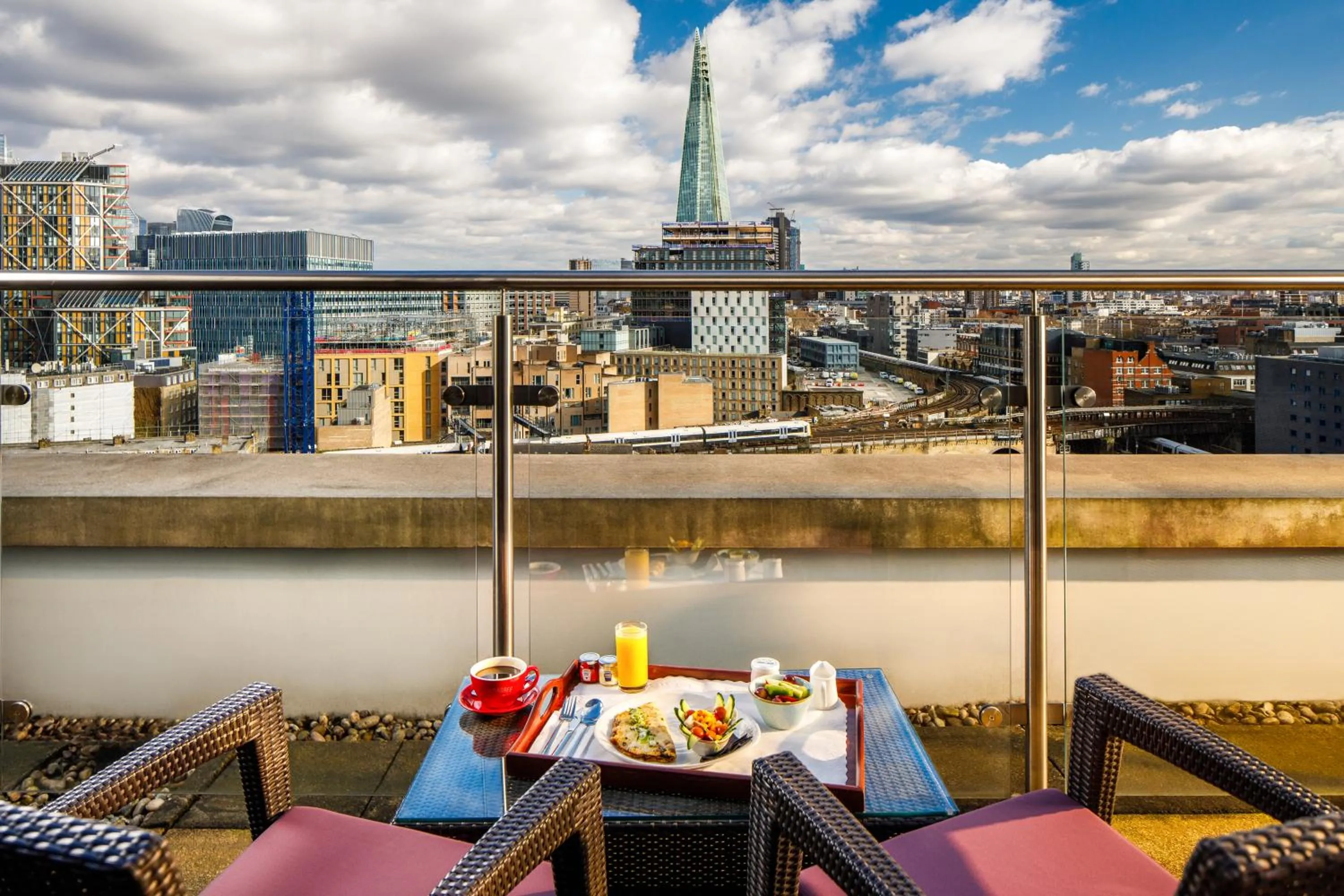 Balcony/Terrace in Novotel London Blackfriars