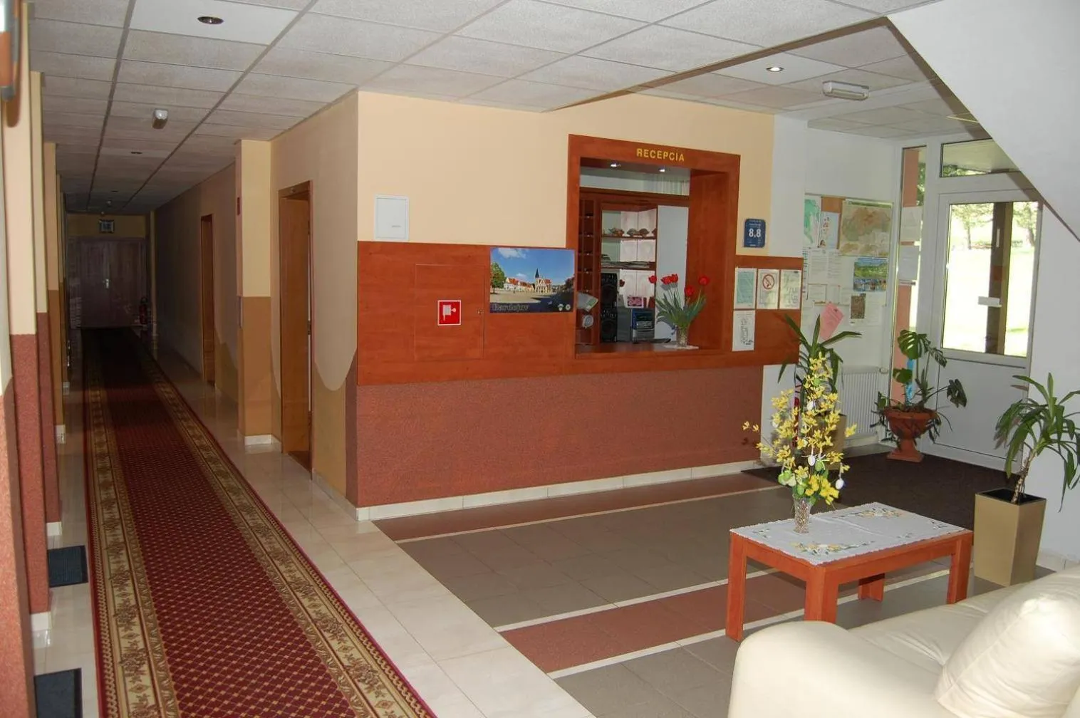 Lobby or reception in Penzion Zornicka
