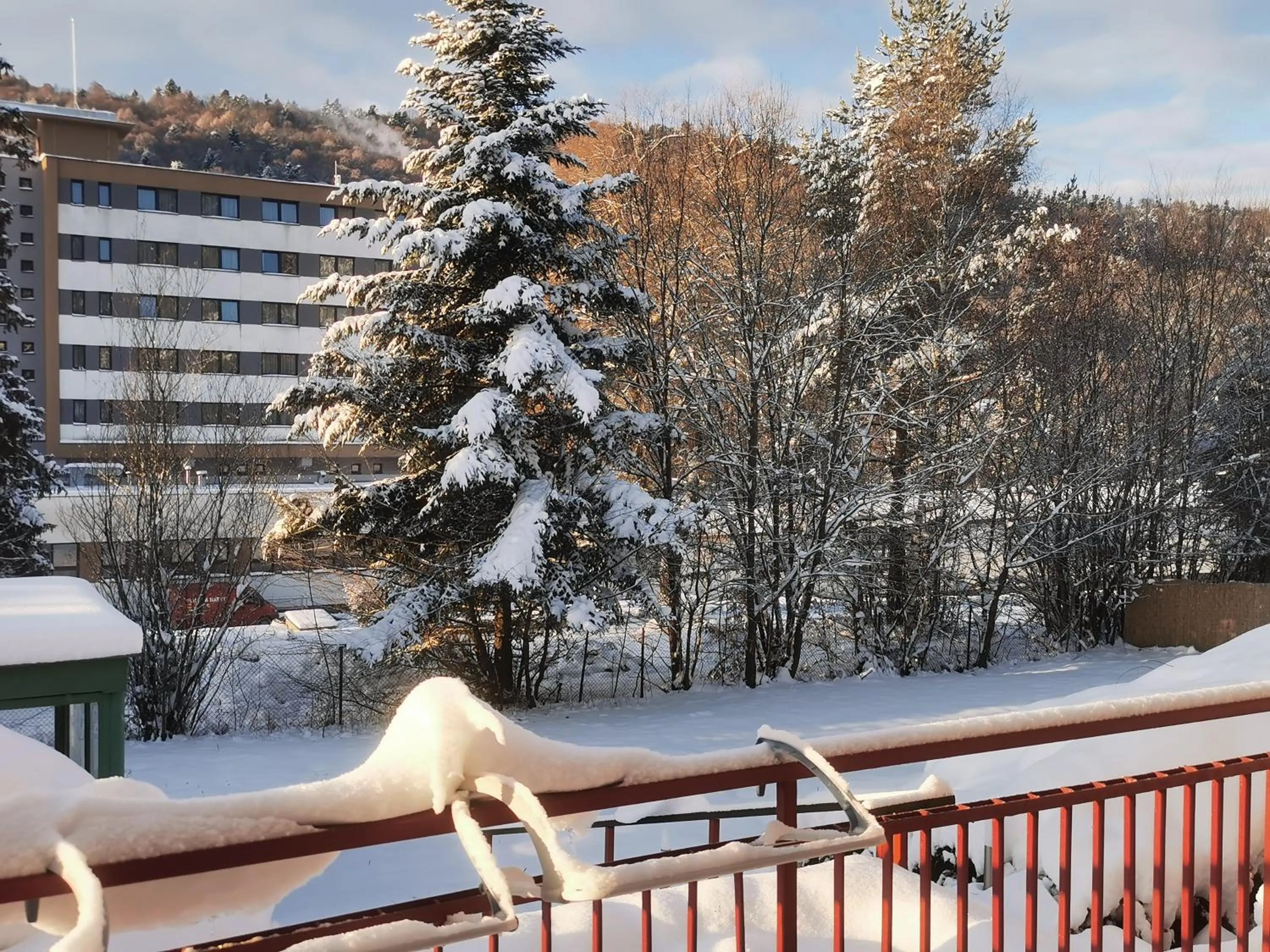 Winter in Penzion Zornicka