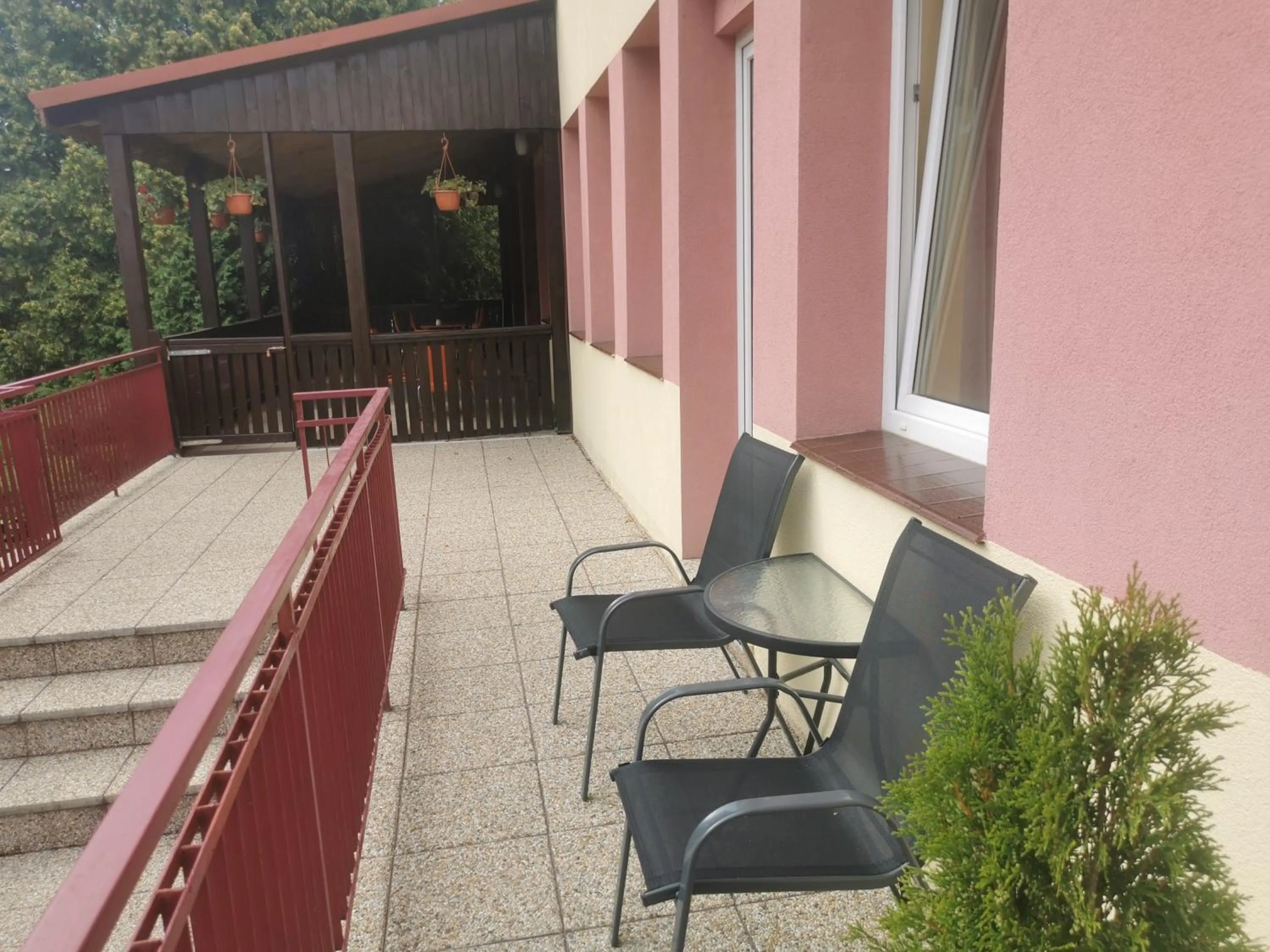 Balcony/Terrace in Penzion Zornicka