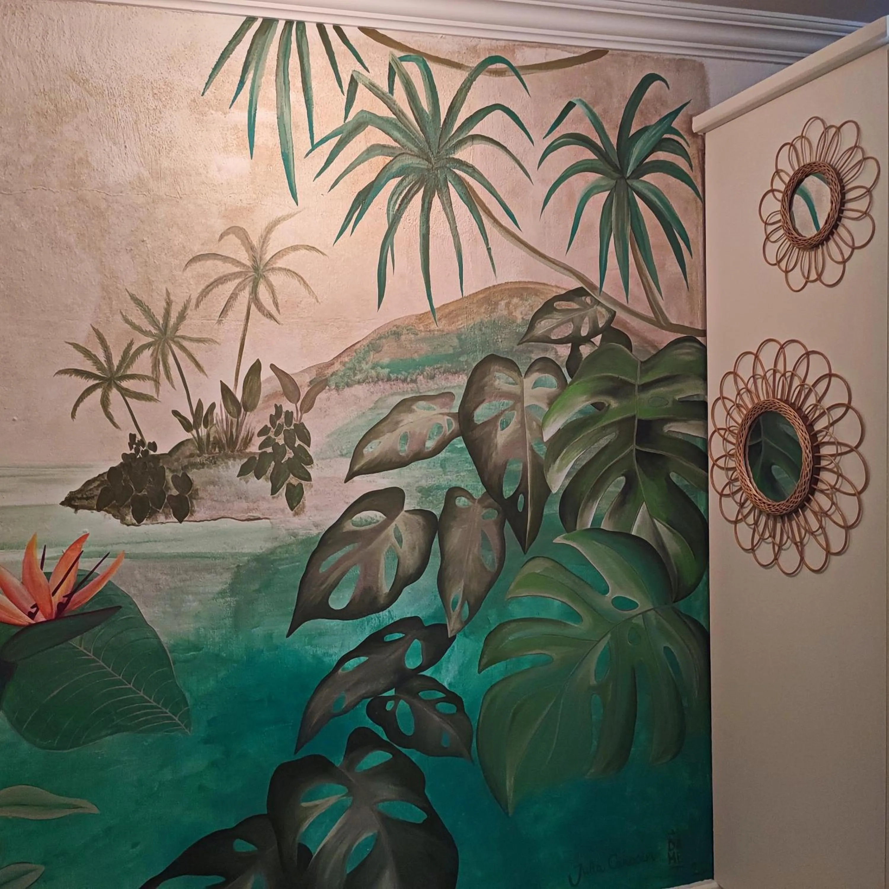 Decorative detail in SWEET ISLAND petit dejeuner inclus