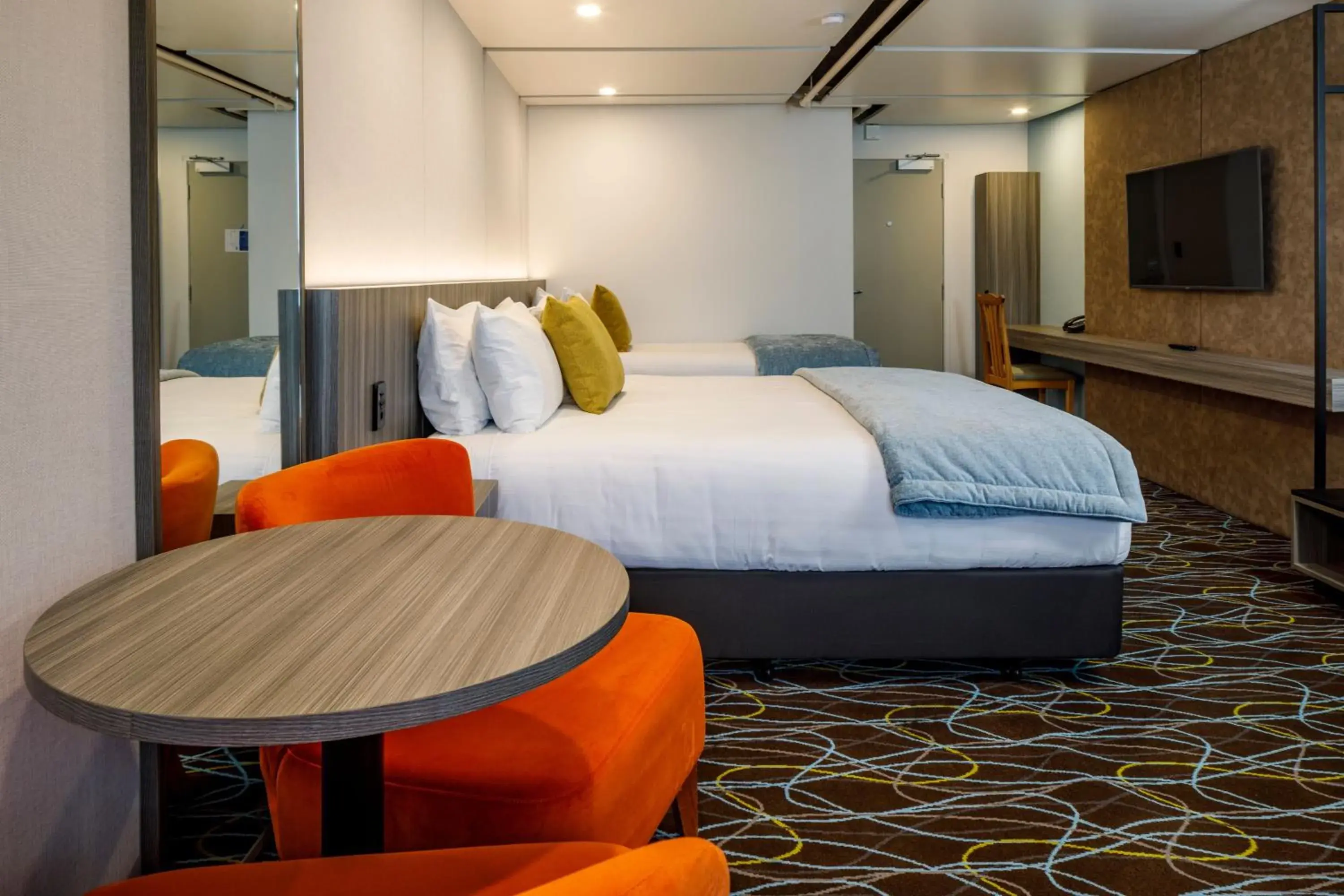 Bed in Copthorne Hotel Greymouth Bed in Copthorne Hotel Greymouth