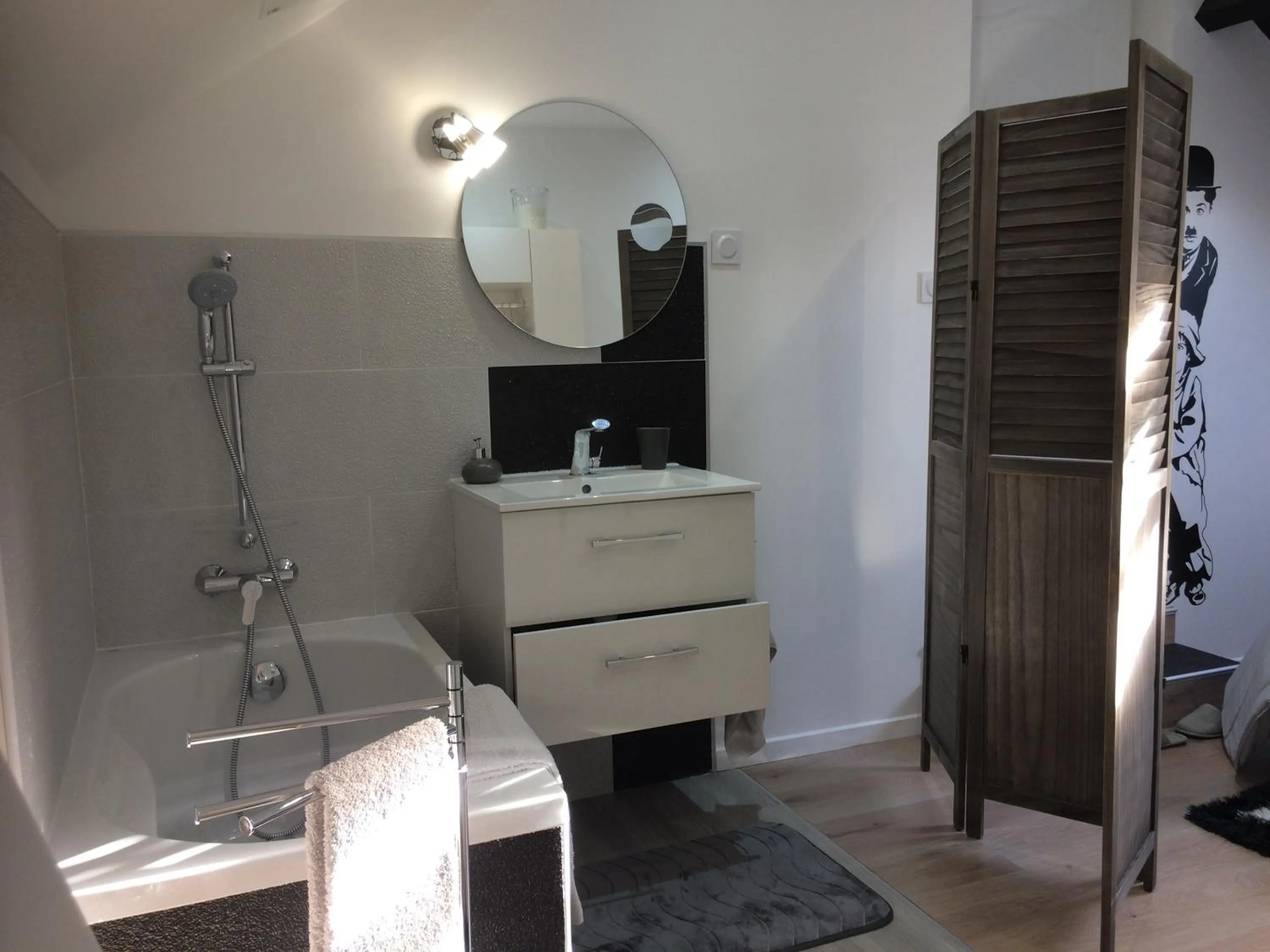 Bathroom in Au lévrier de chessy