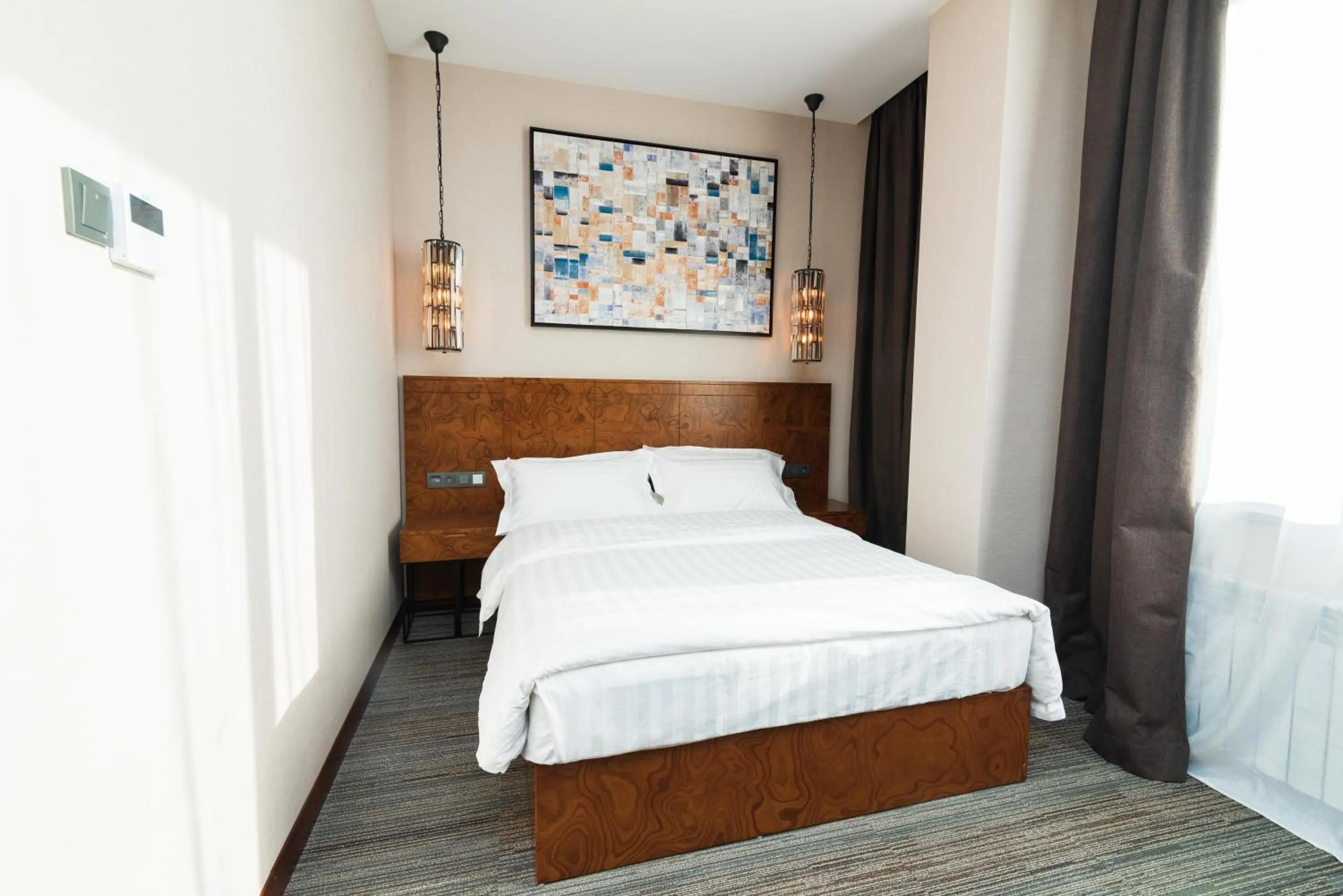 Bed in East Astana Hotel