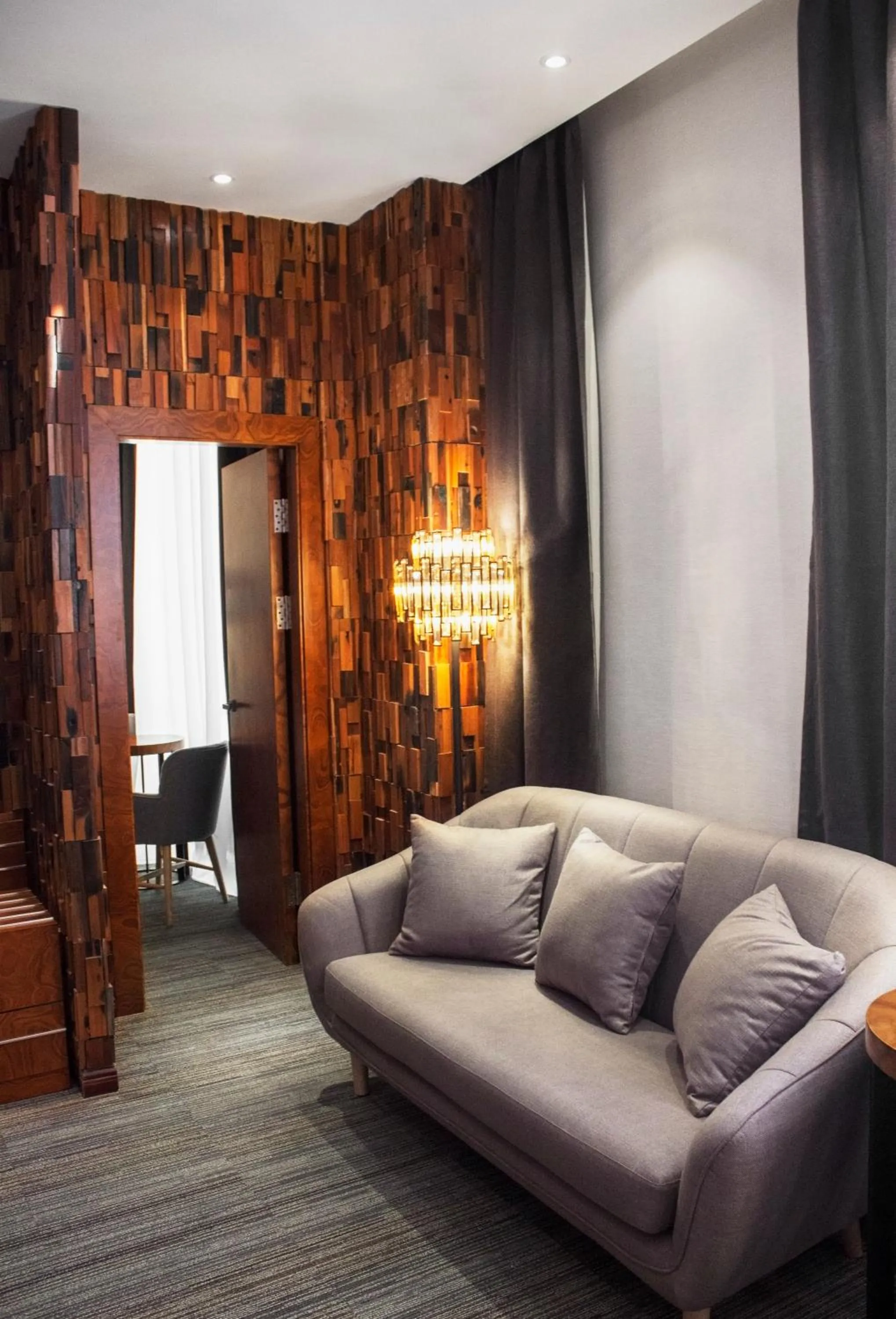 Living room in East Astana Hotel