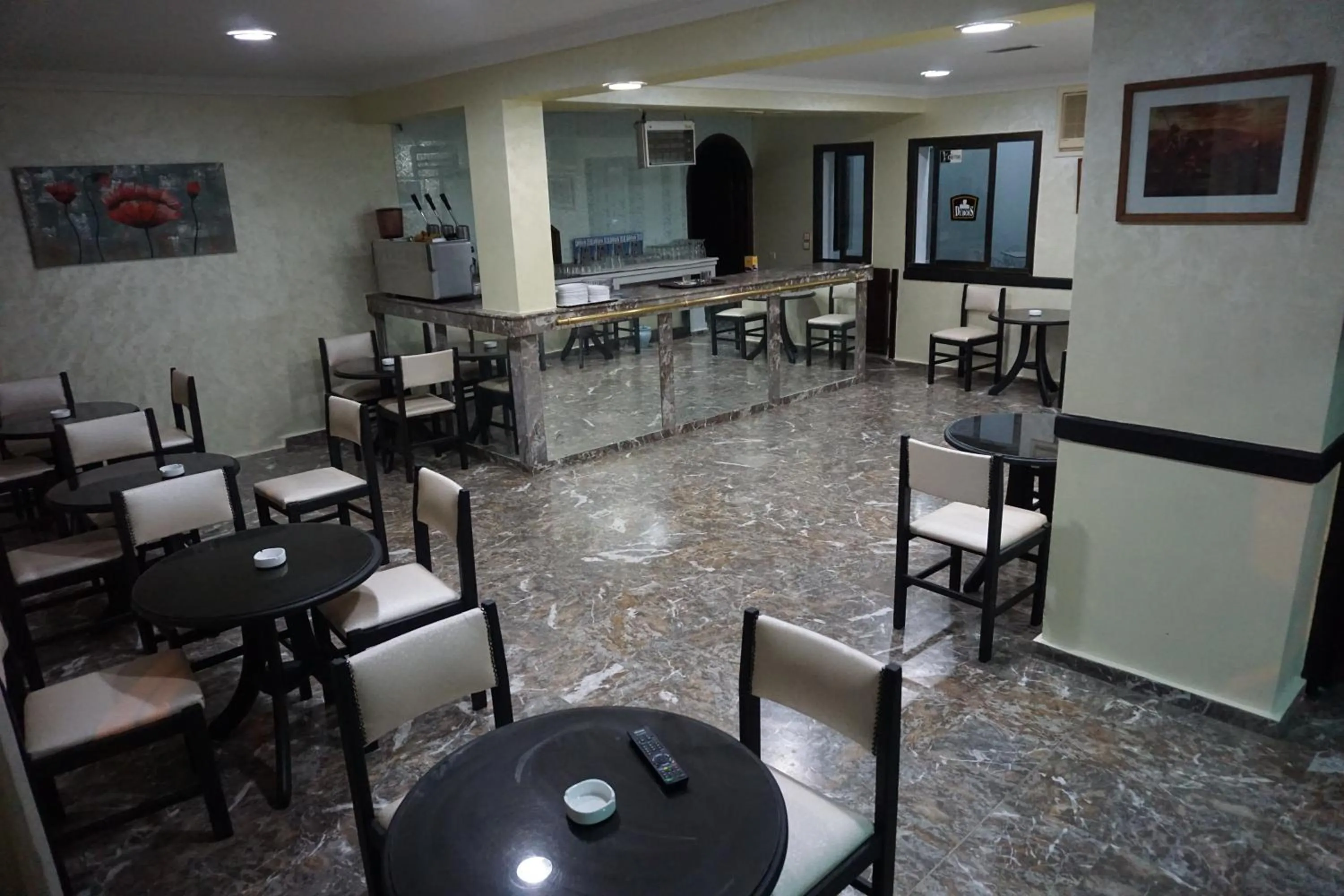 Communal lounge/ TV room in Hotel Zelis