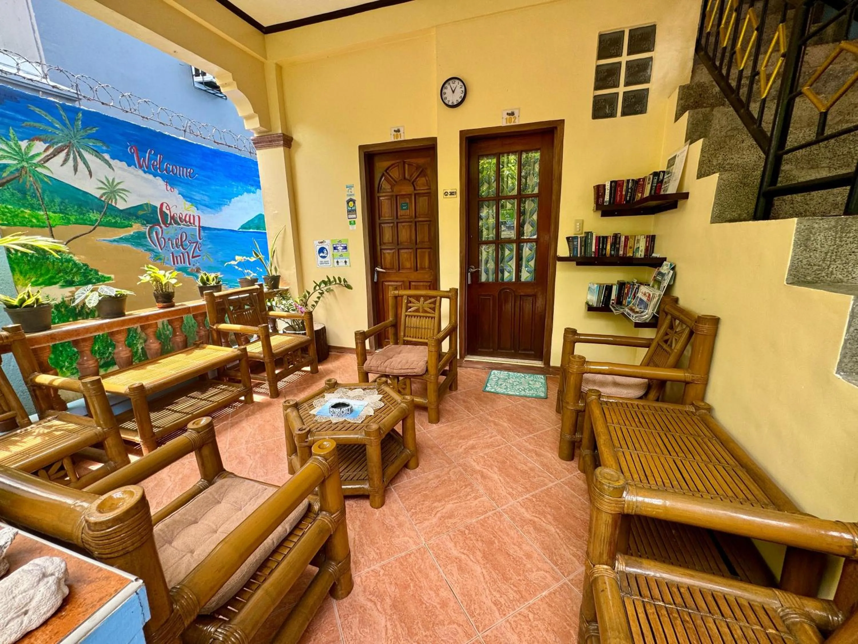 Balcony/Terrace in Ocean Breeze Inn