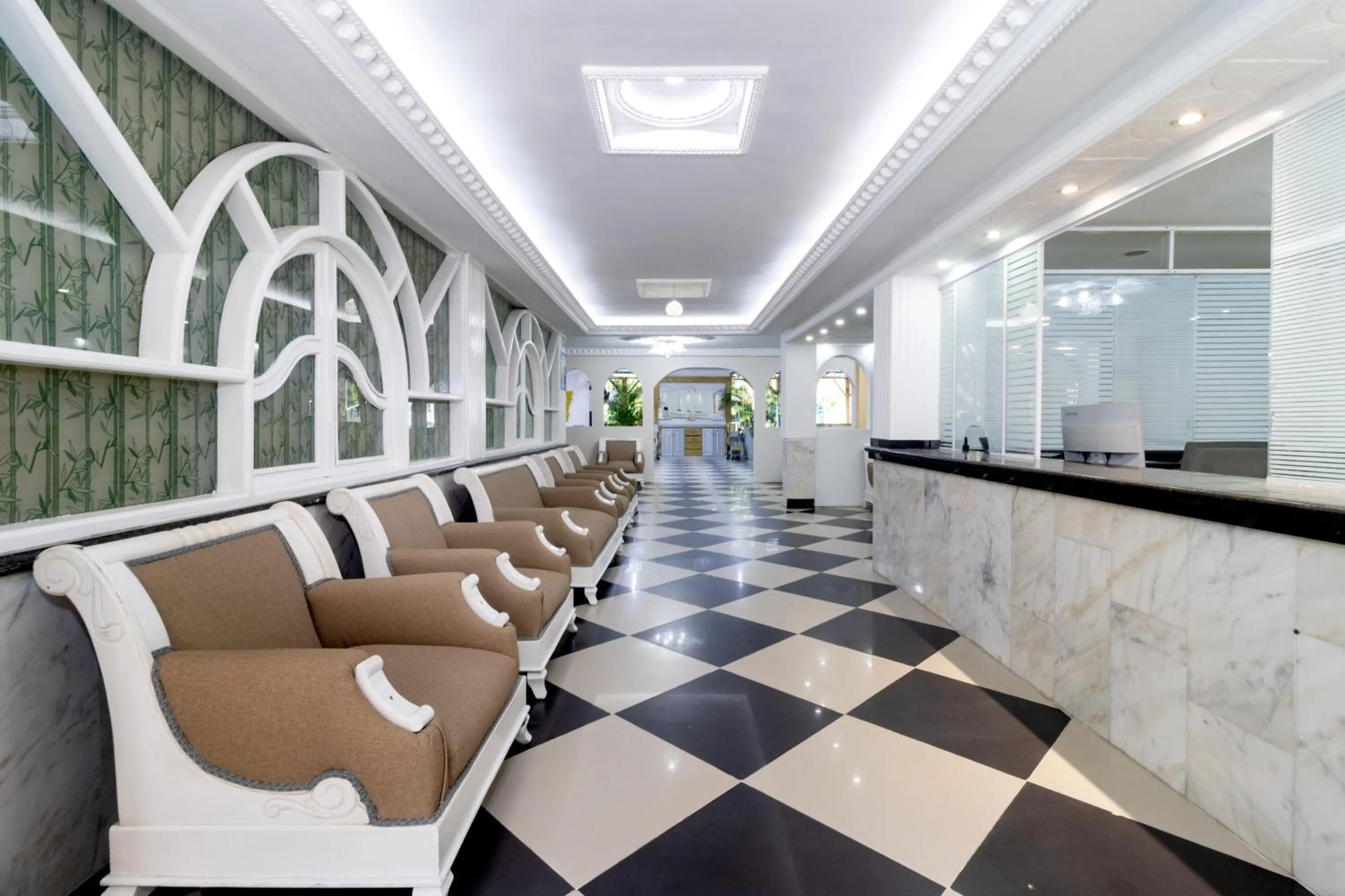 Living room in Hotel Playa Salguero By GEH Suites