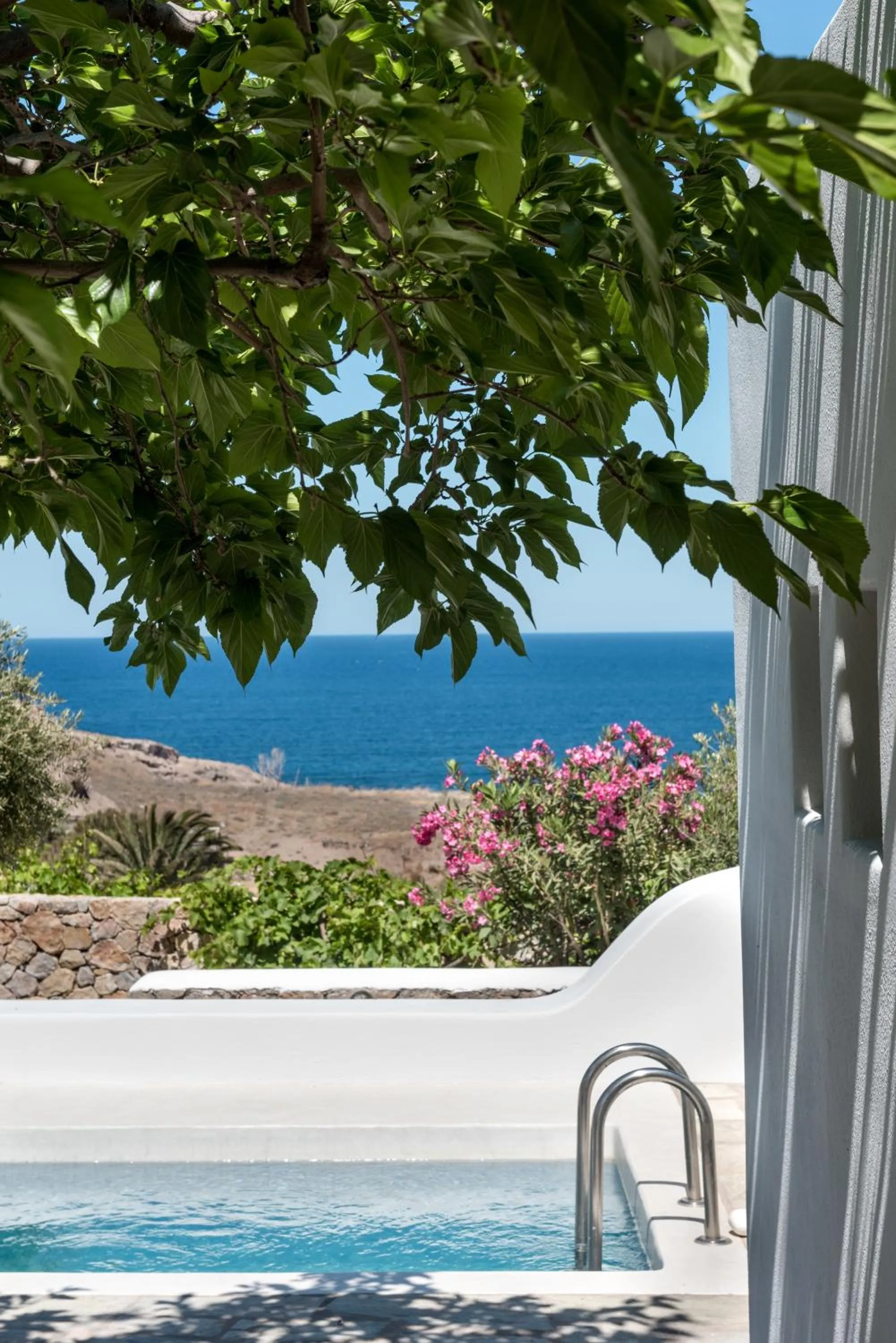 Pool view in Anema Boutique Hotel & Villas Santorini
