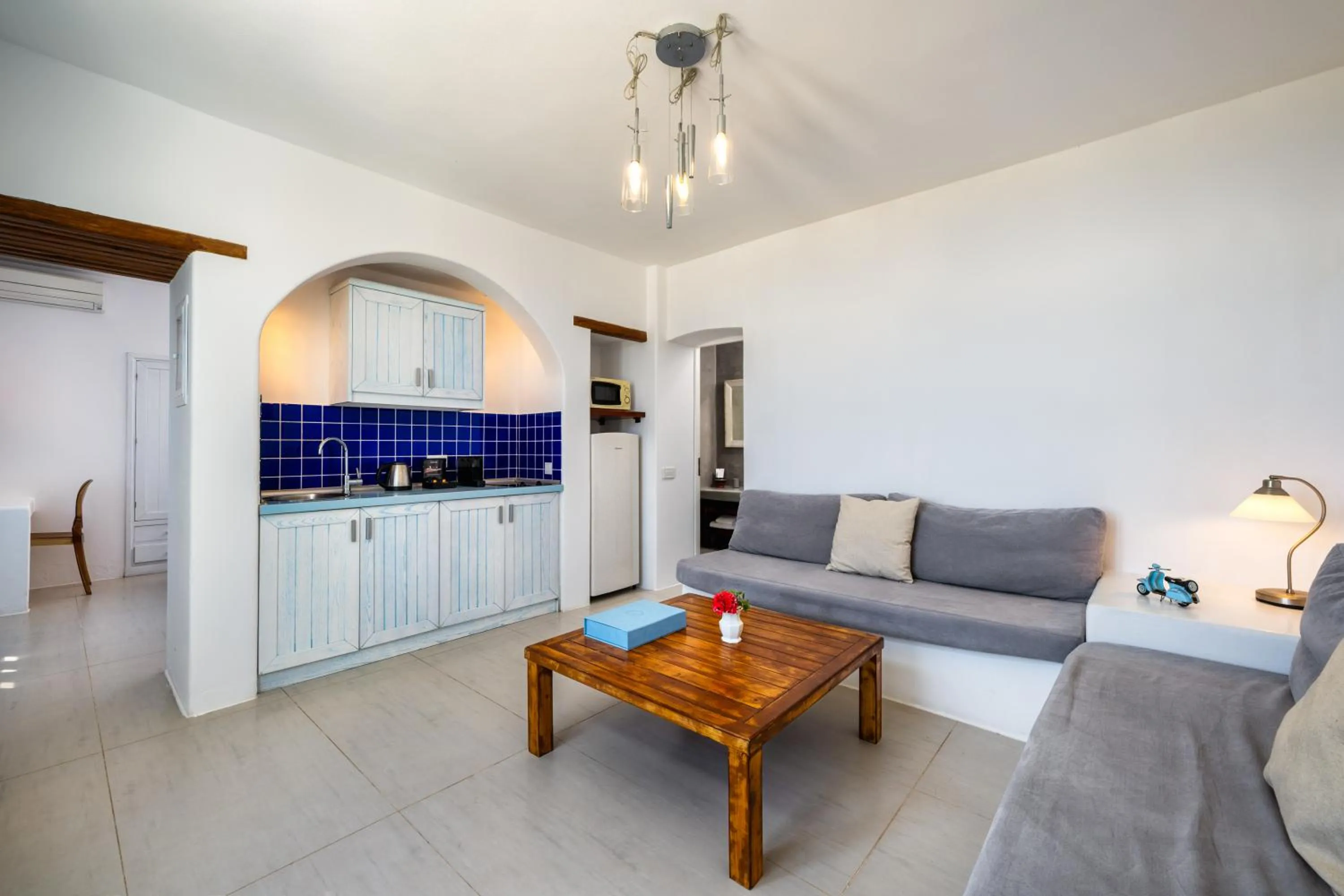 Living room in Anema Boutique Hotel & Villas Santorini