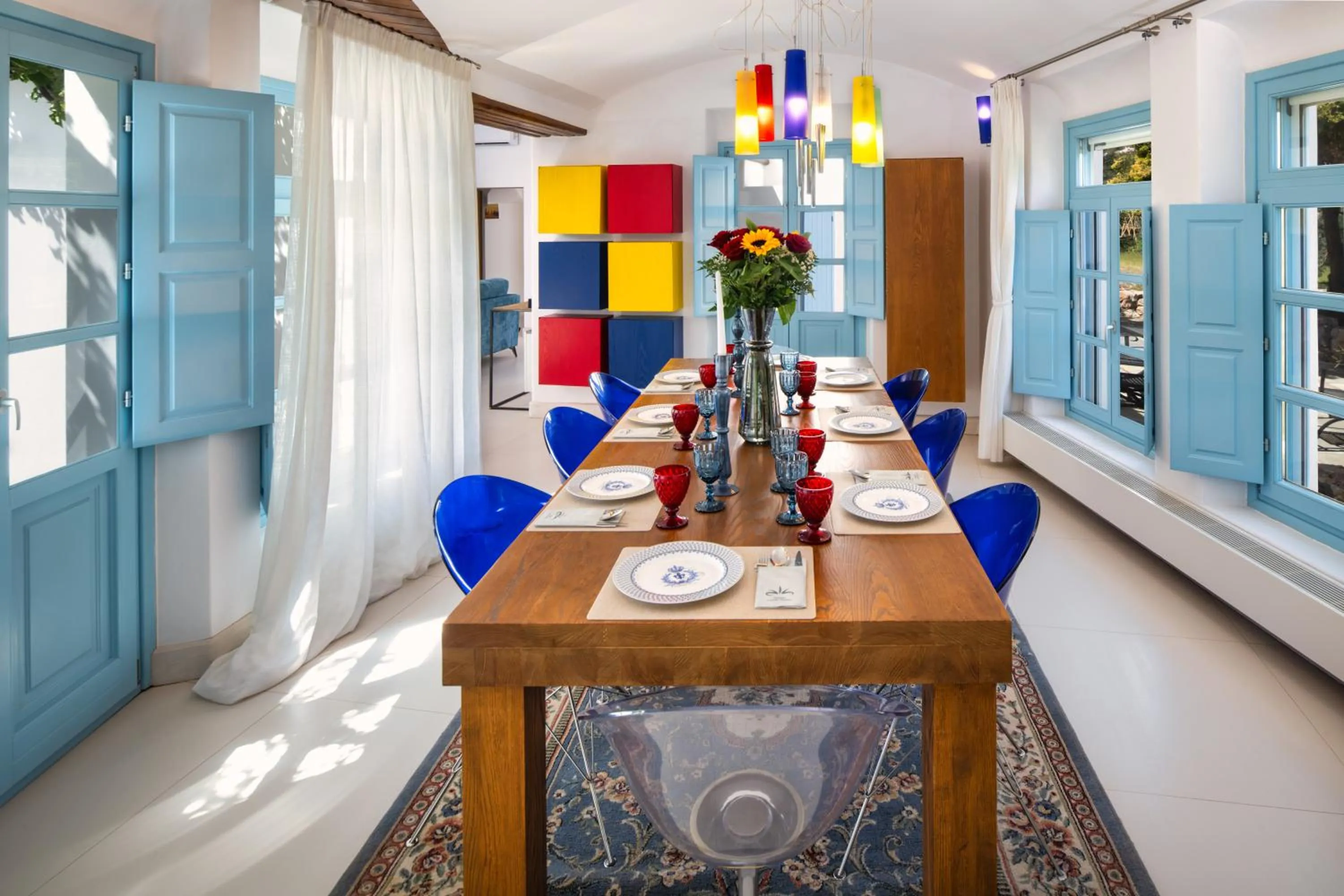 Dining area in Anema Boutique Hotel & Villas Santorini