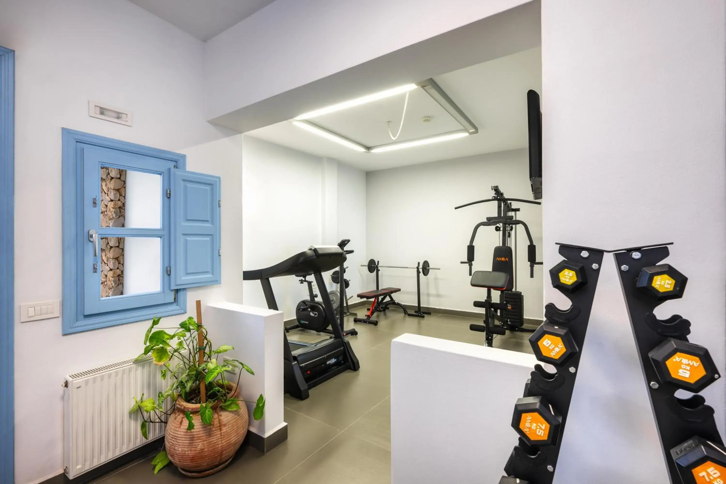 Fitness centre/facilities in Anema Boutique Hotel & Villas Santorini Fitness centre/facilities in Anema Boutique Hotel & Villas Santorini