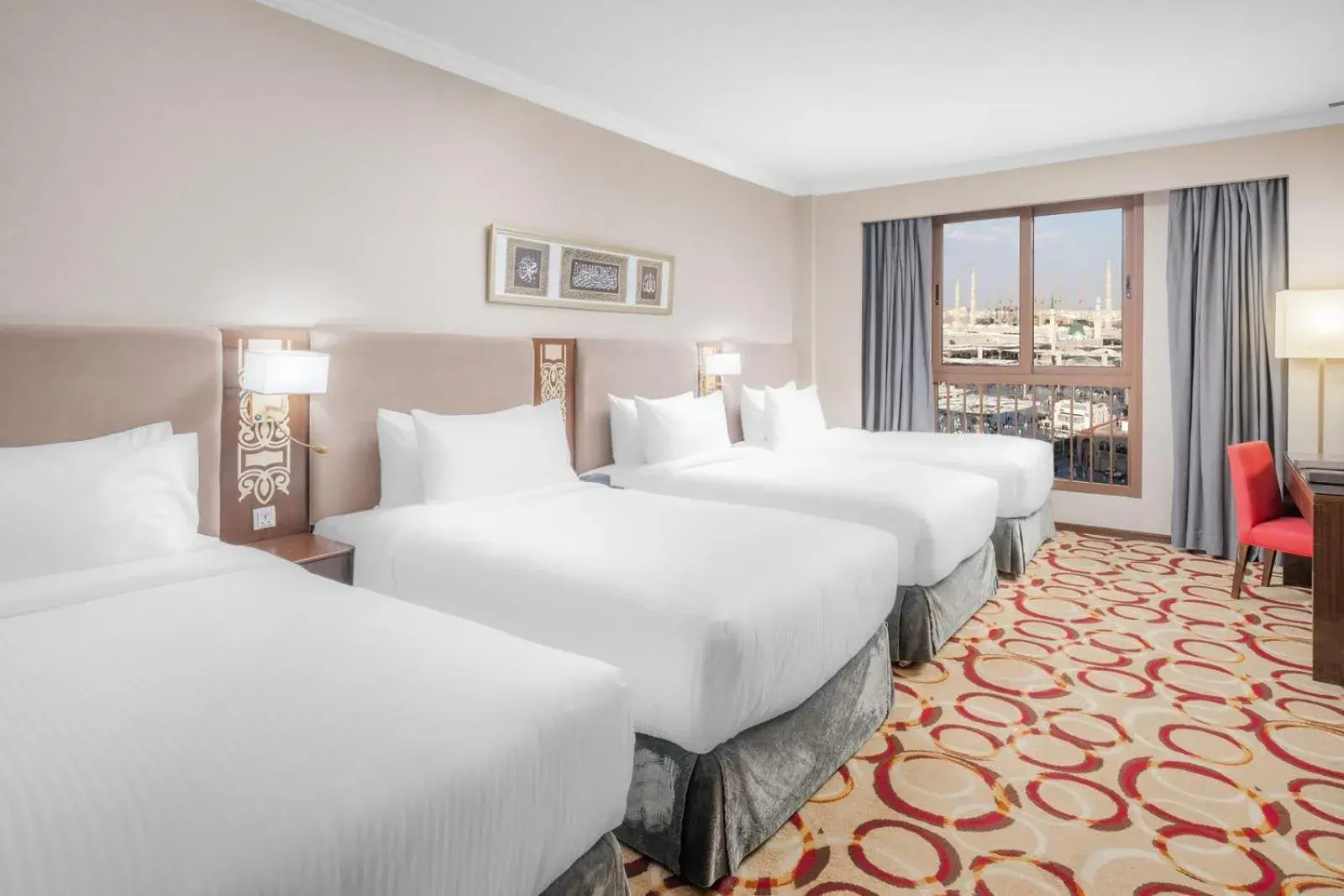 Premium Quadruple Room in Taiba Madinah Hotel Premium Quadruple Room in Taiba Madinah Hotel