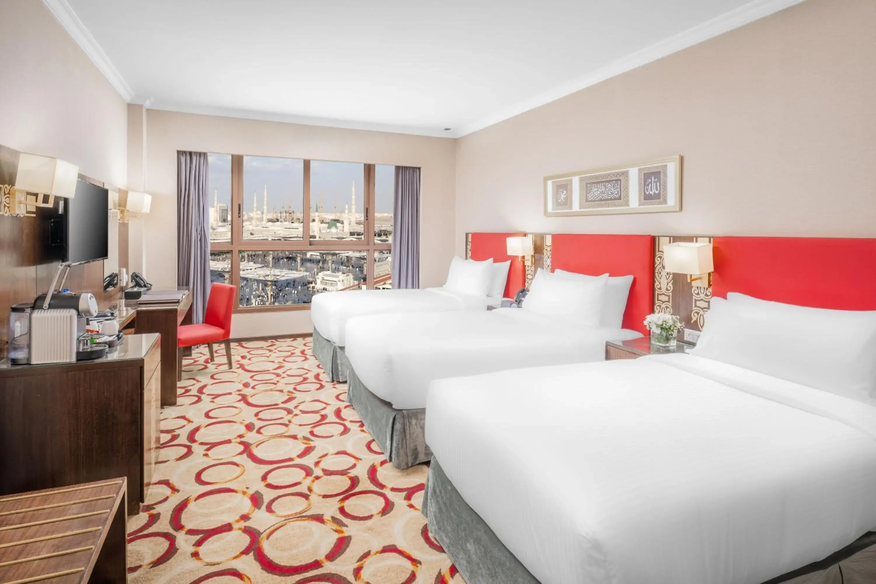 Bedroom, Bed in Taiba Madinah Hotel Bedroom, Bed in Taiba Madinah Hotel