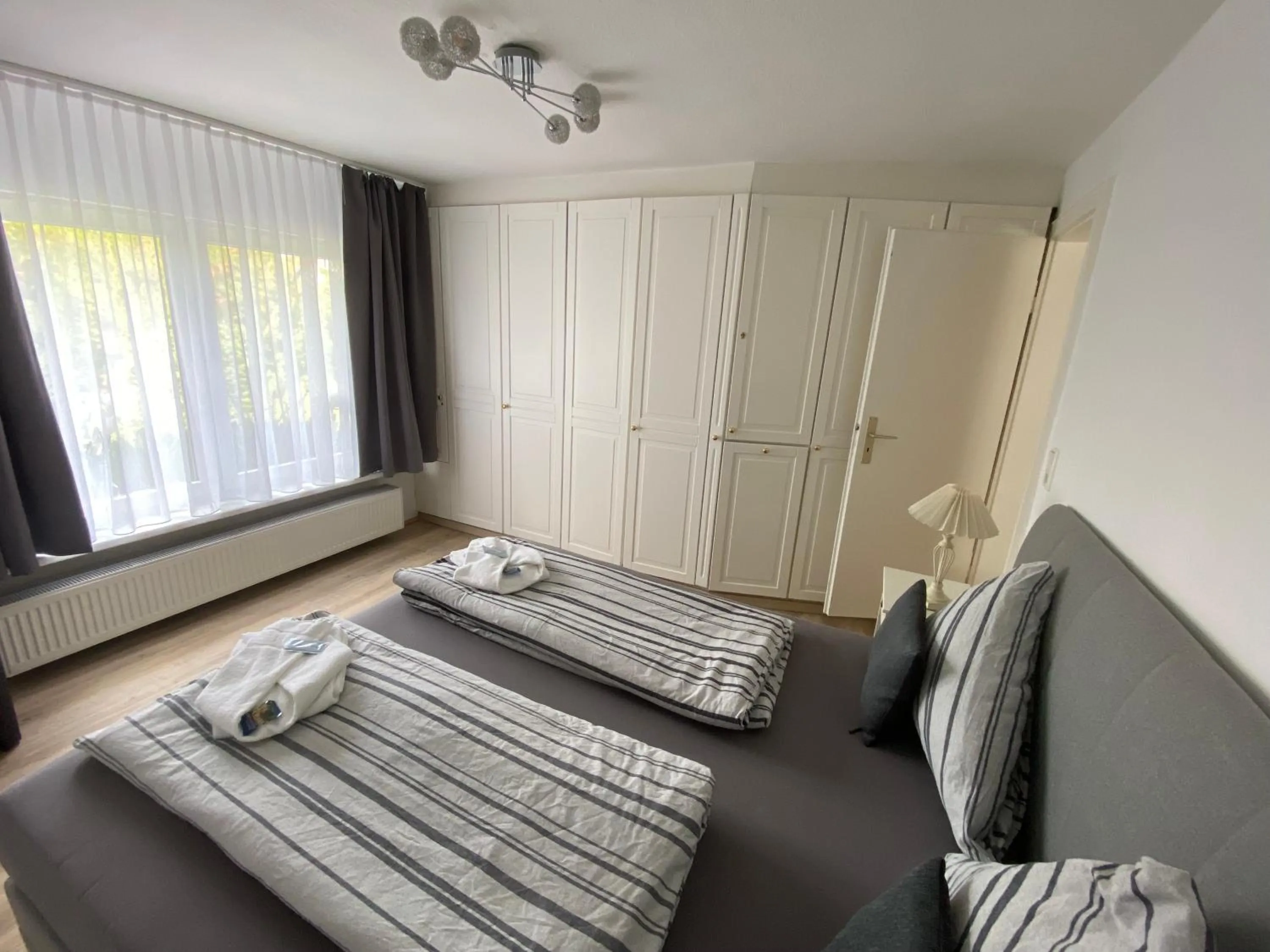 Bed in Gästehaus Graul