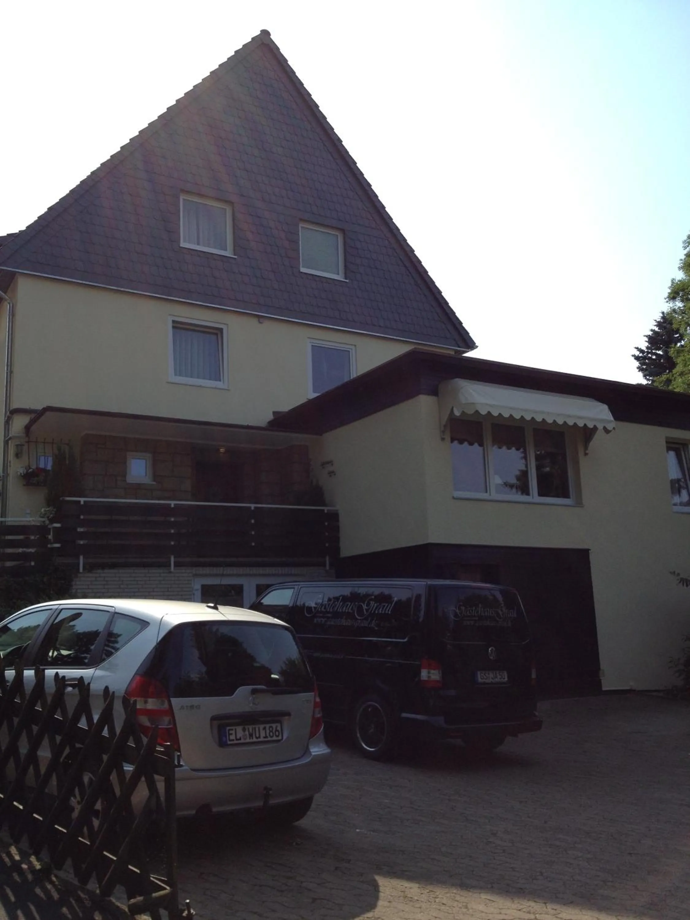 Property building in Gästehaus Graul