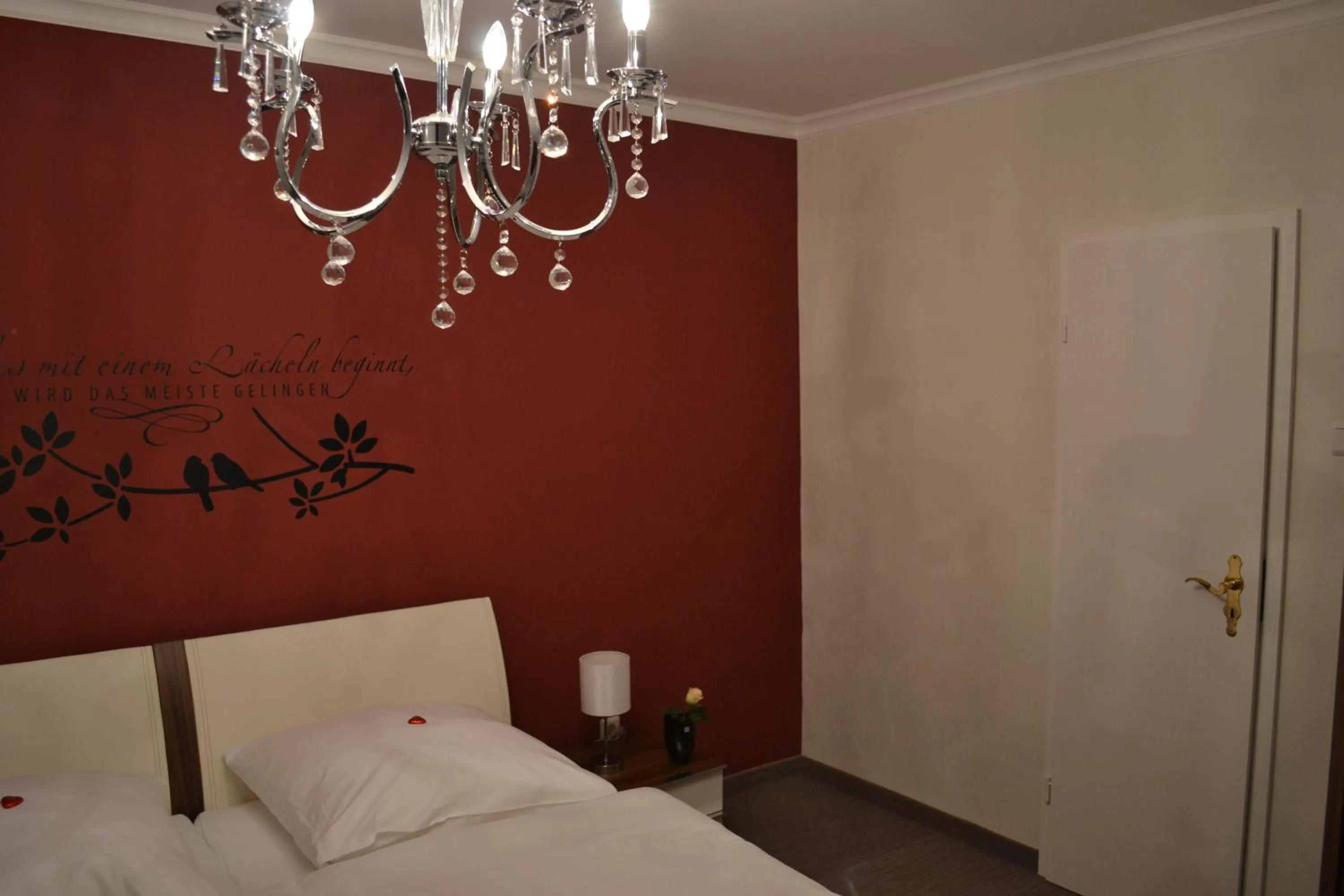 Bedroom, Bed in Gästehaus Graul