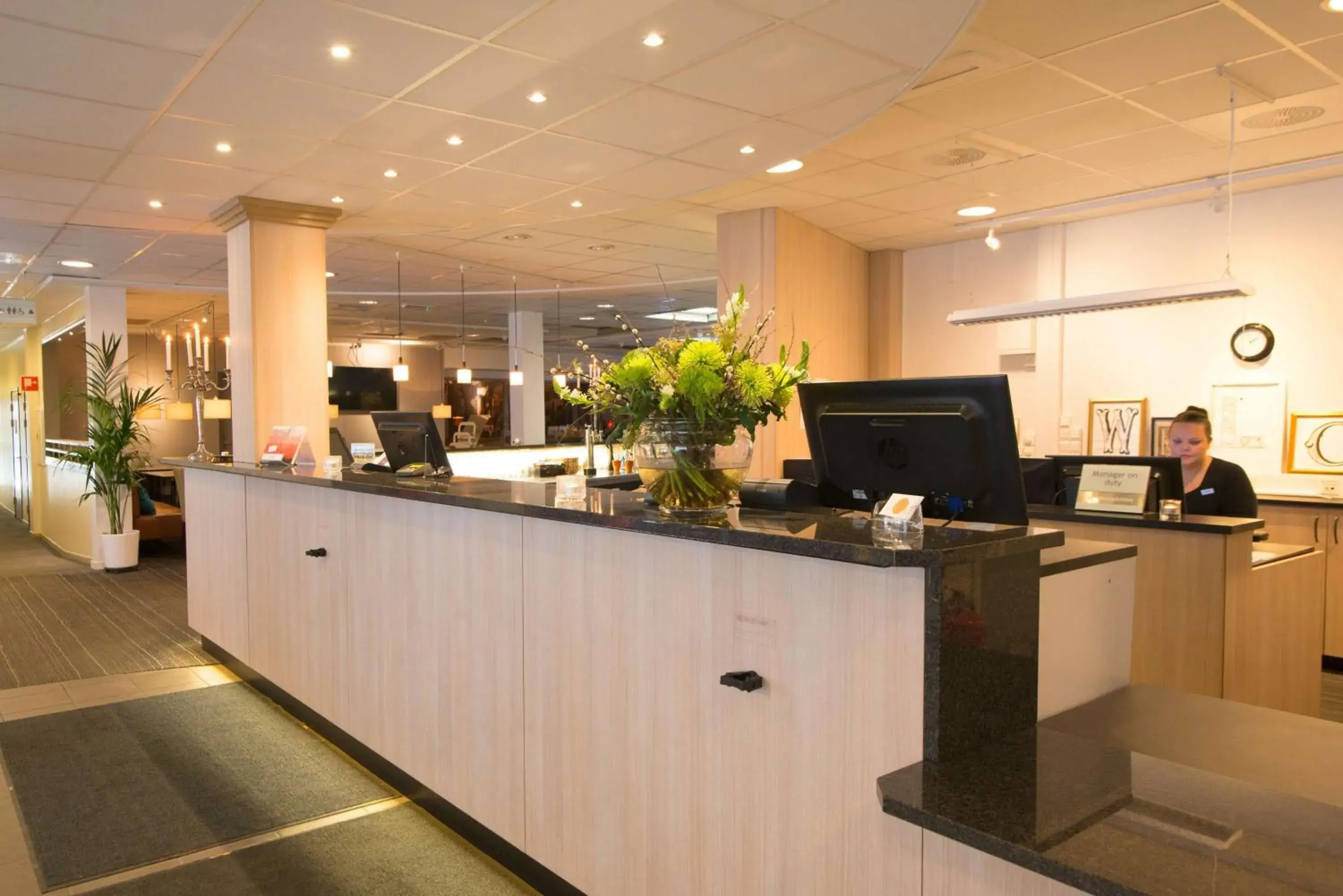Lobby or reception in Scandic Sundsvall City Lobby or reception in Scandic Sundsvall City