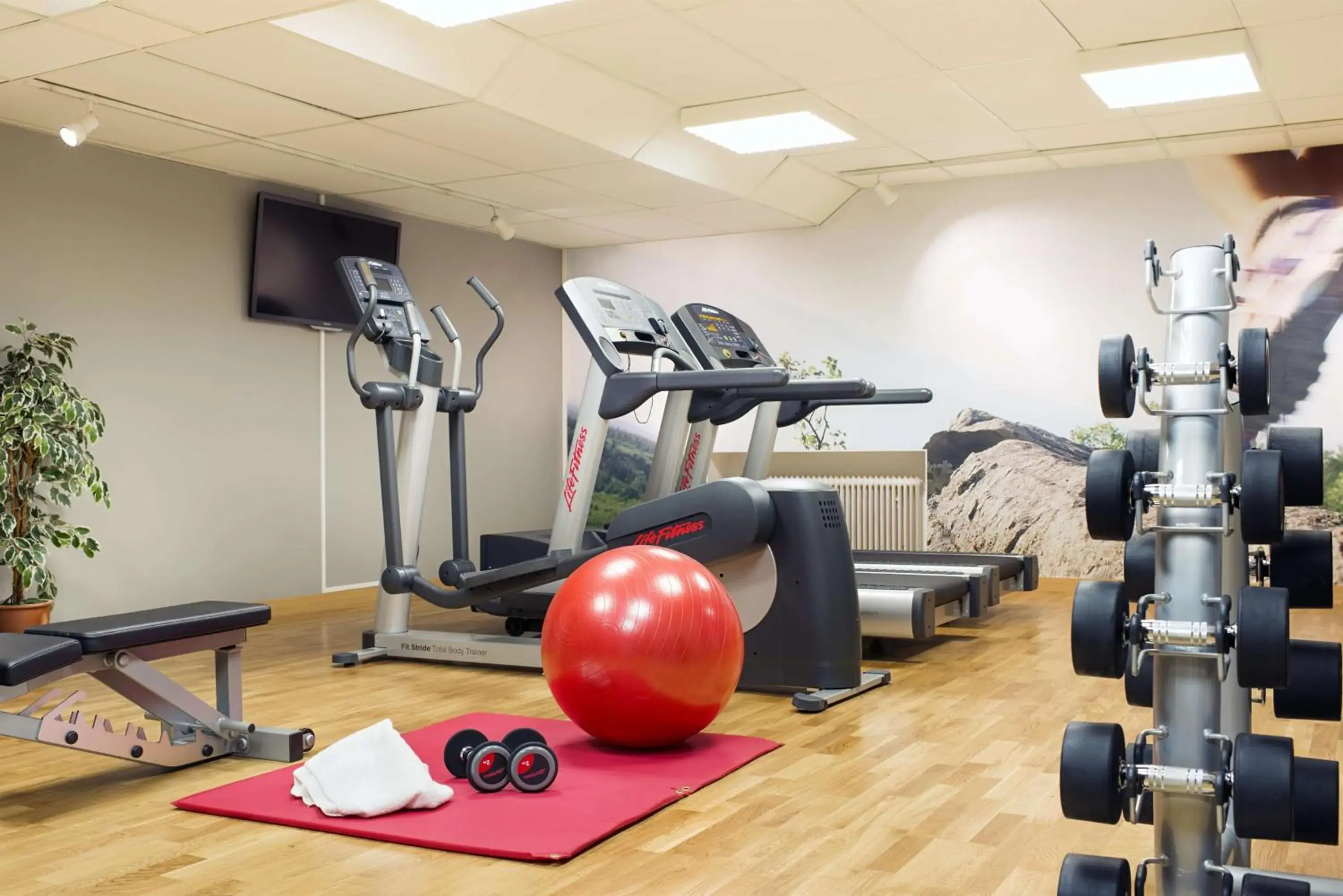 Fitness centre/facilities in Scandic Sundsvall City Fitness centre/facilities in Scandic Sundsvall City