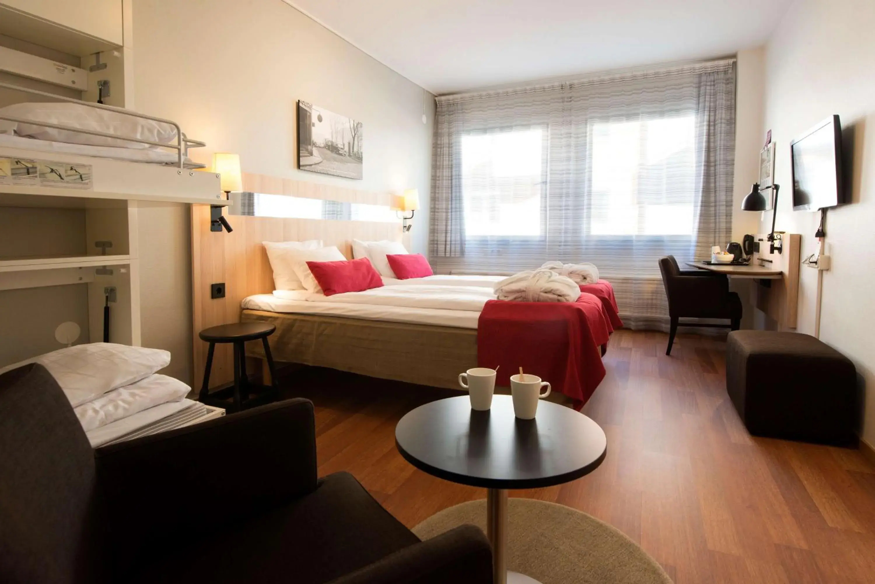 Bedroom, Bed in Scandic Sundsvall City Bedroom, Bed in Scandic Sundsvall City