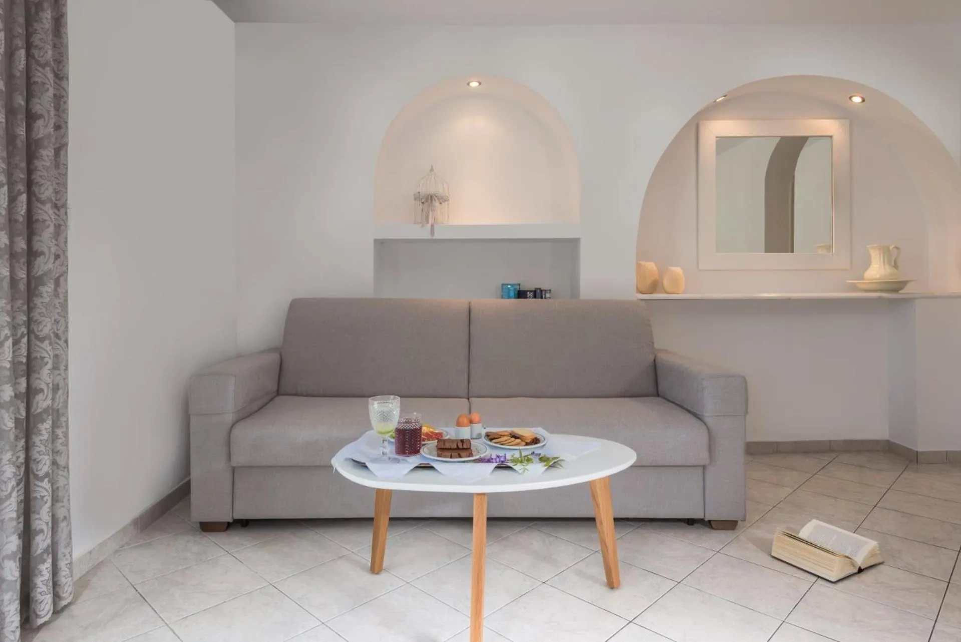 Seating area in Hermes Hotel