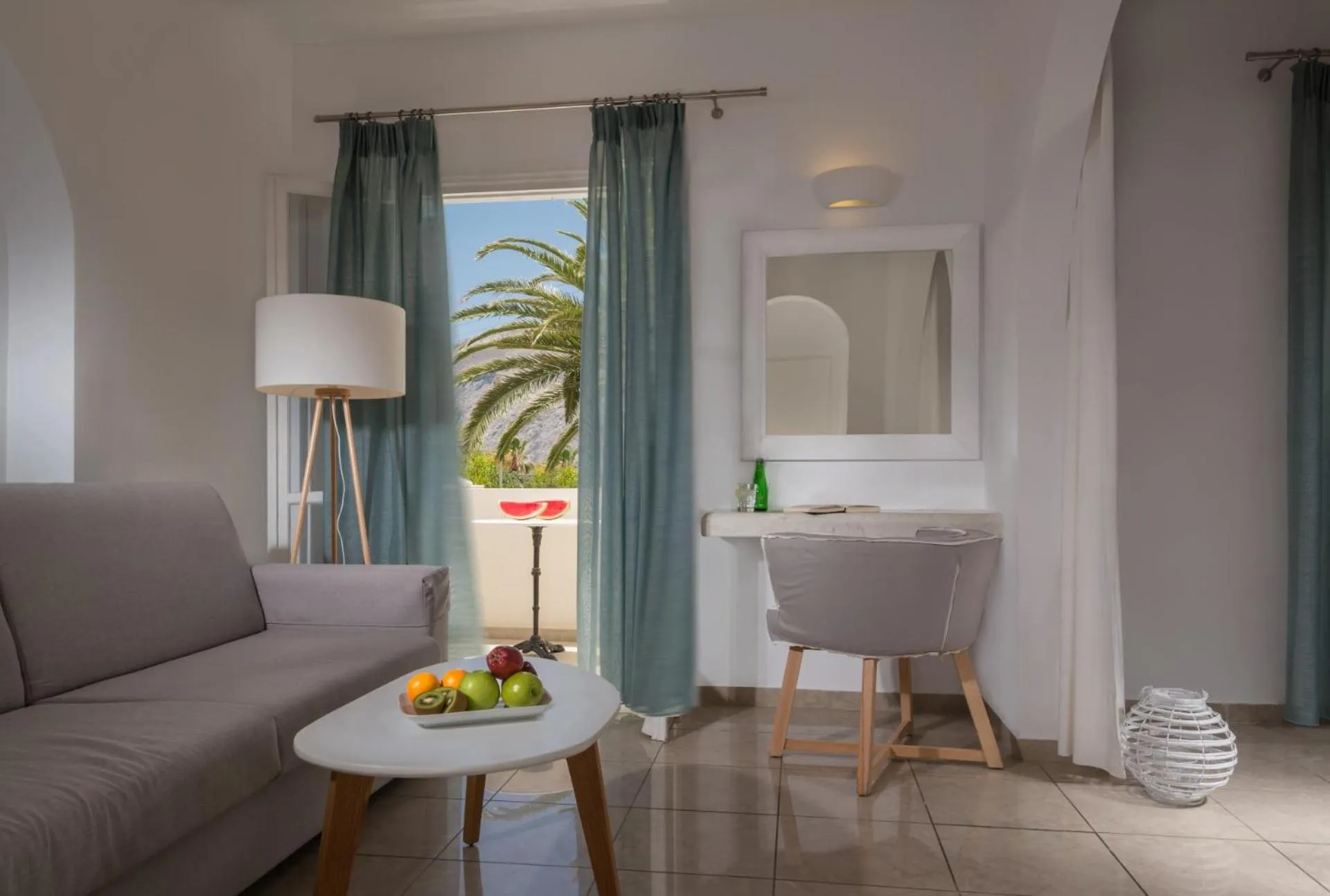 Seating area in Hermes Hotel