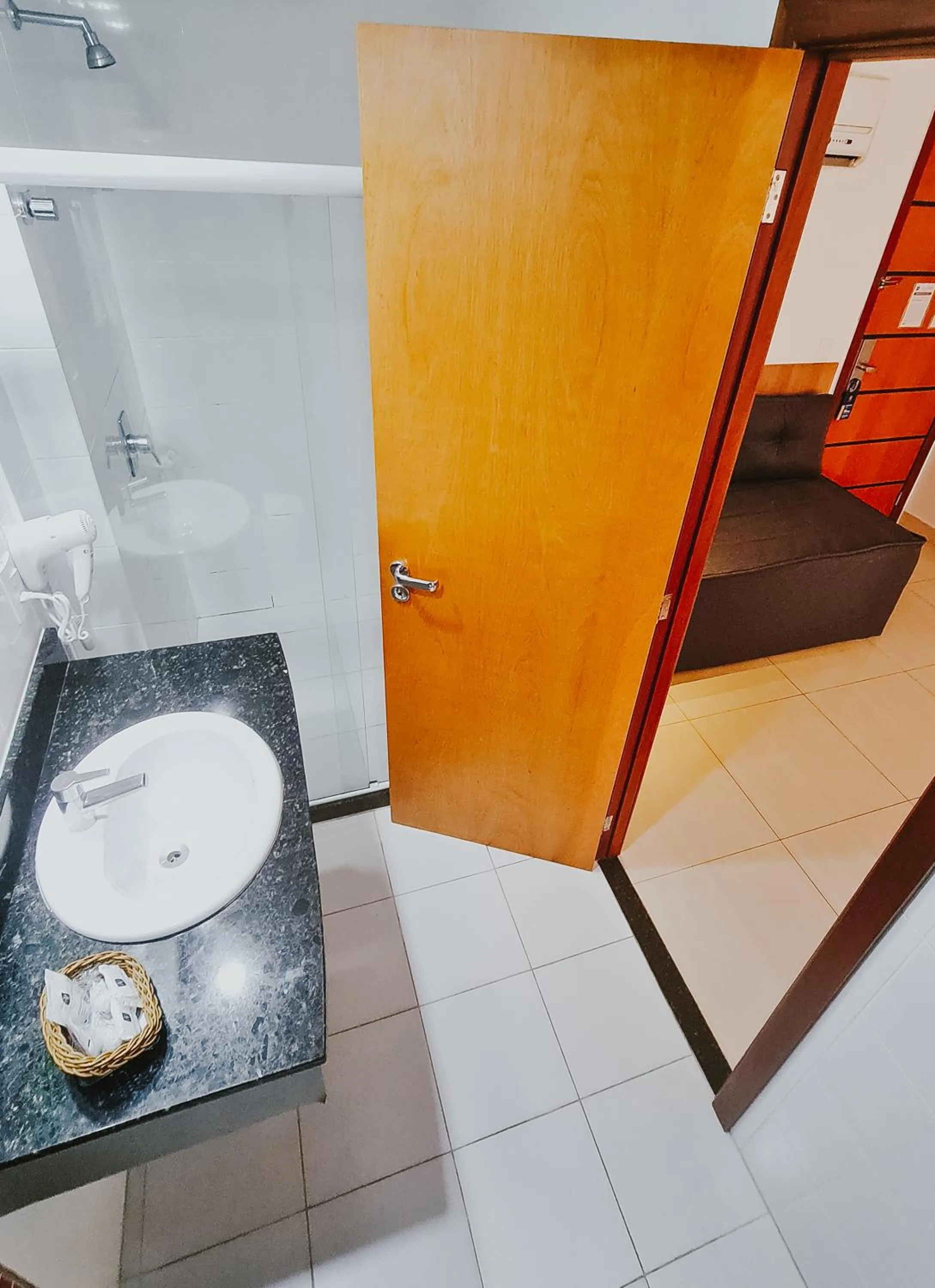 Bathroom in Alameda Vitória Hotel