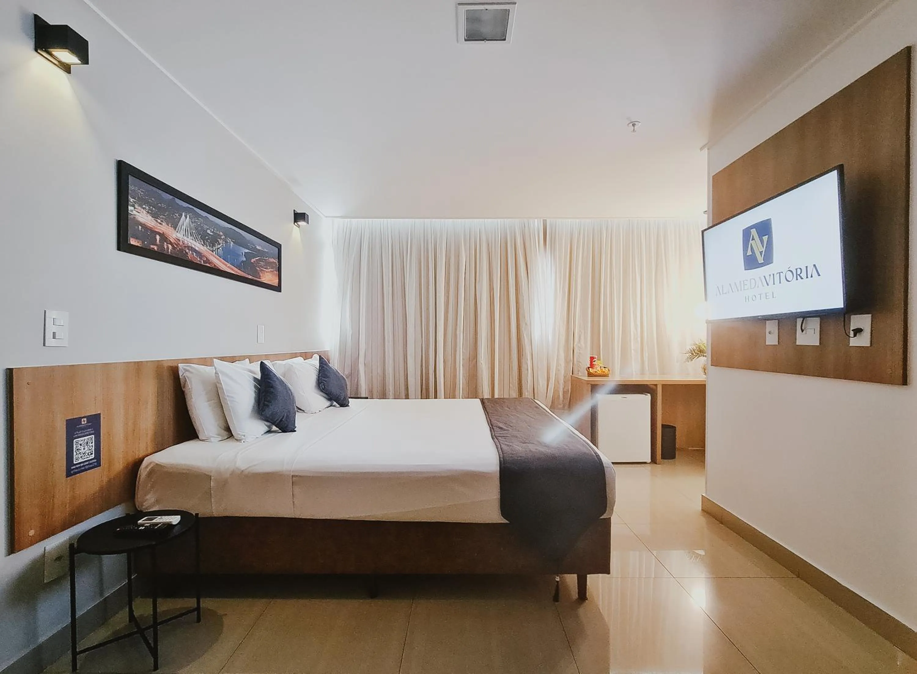 Bed in Alameda Vitória Hotel